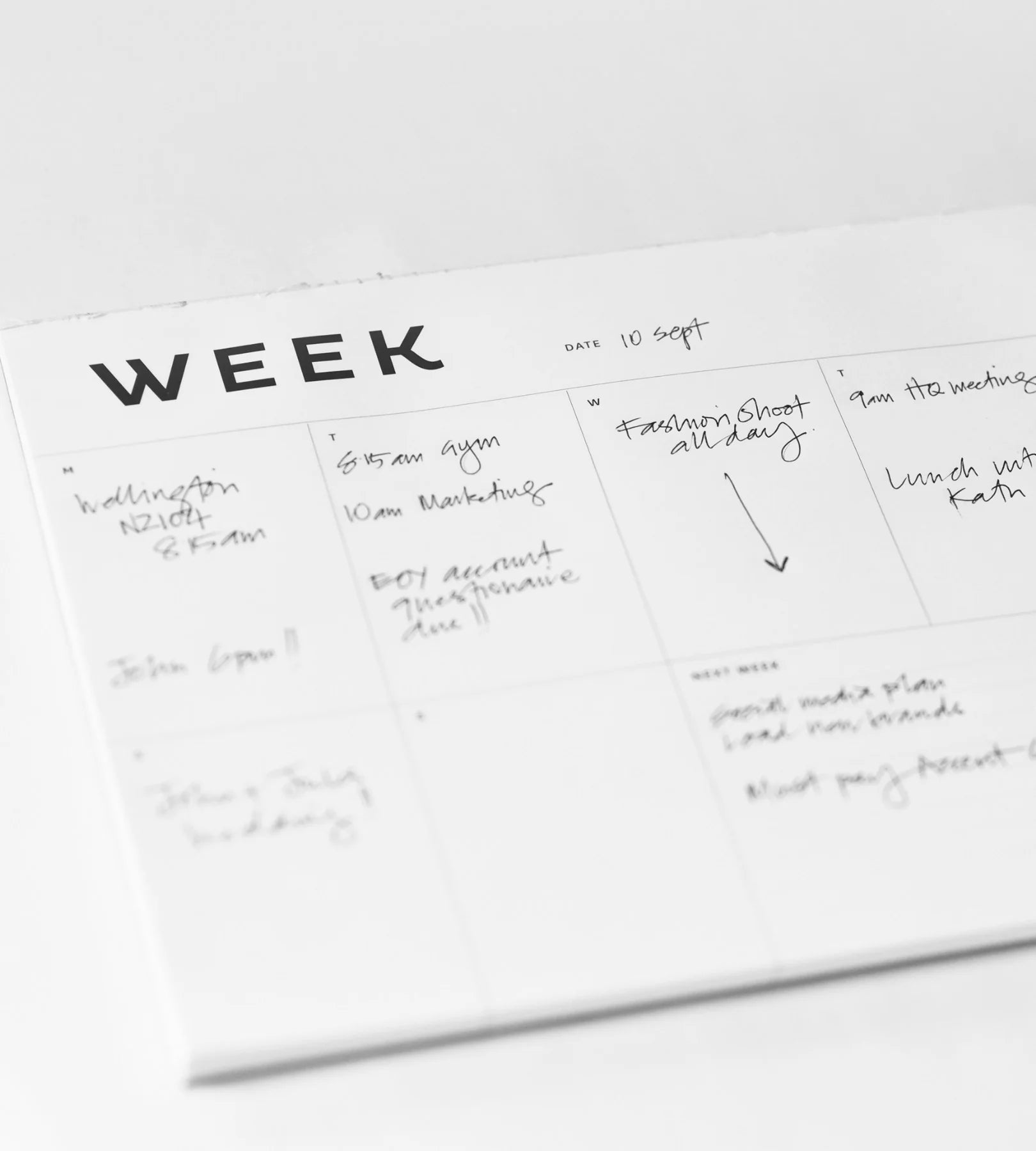 FATHER RABBIT // A4 Weekly Planner