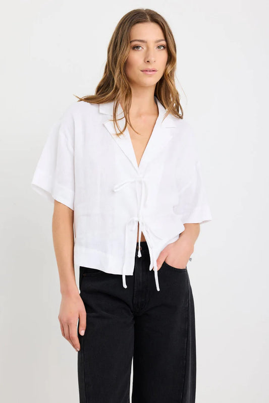 STORIES BE TOLD // Fasten Shirt IVORY