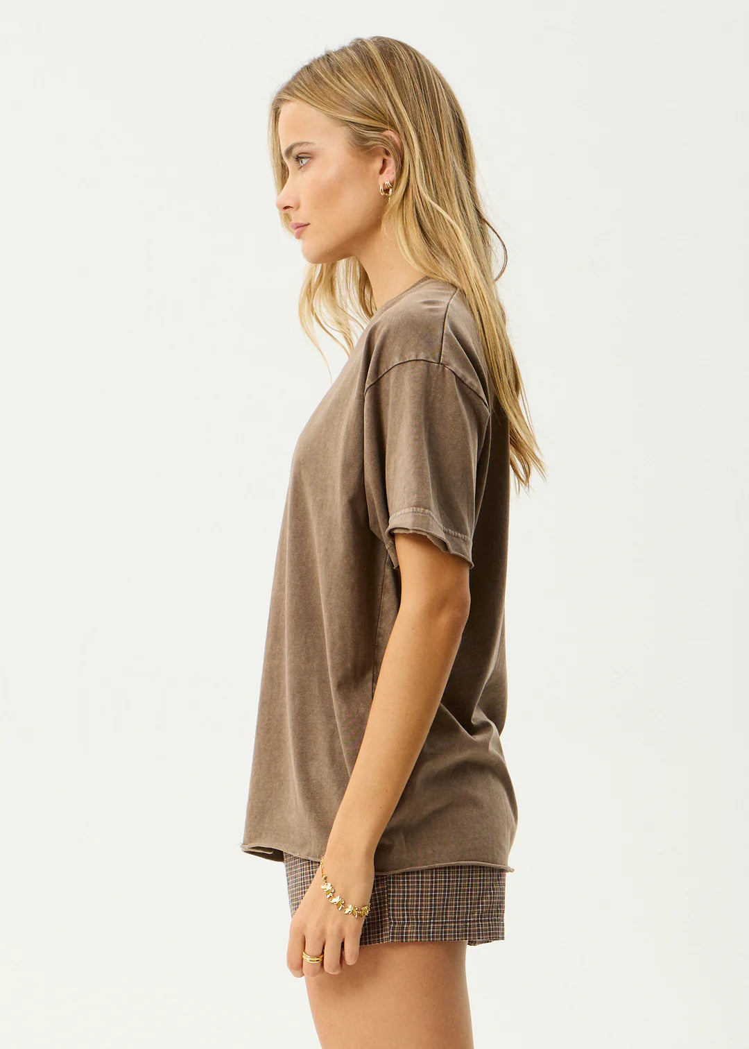 AFENDS // Fatigued OS Tee COFFEE