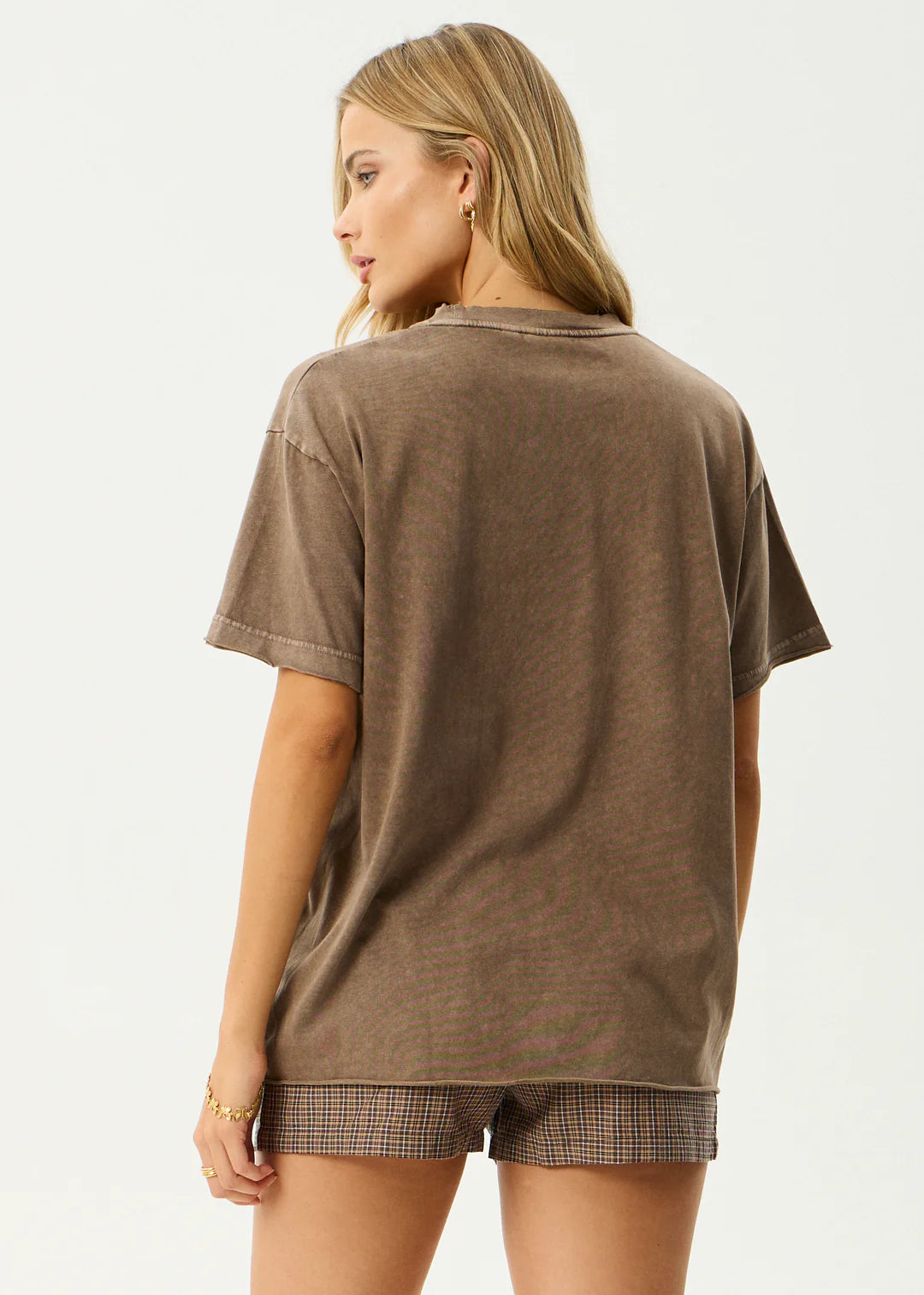 AFENDS // Fatigued OS Tee COFFEE
