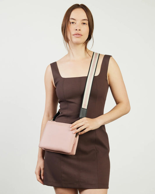 SABEN // Feature Strap Webbing BLACK DESERT ROSE WHITE