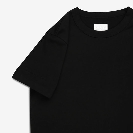 STATUS ANXIETY // Feels Right Tee SOFT BLACK