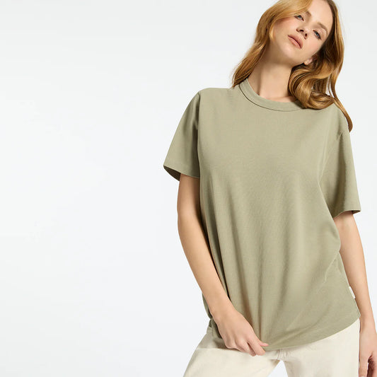 STATUS ANXIETY // Feels Right Tee WASHED SAGE