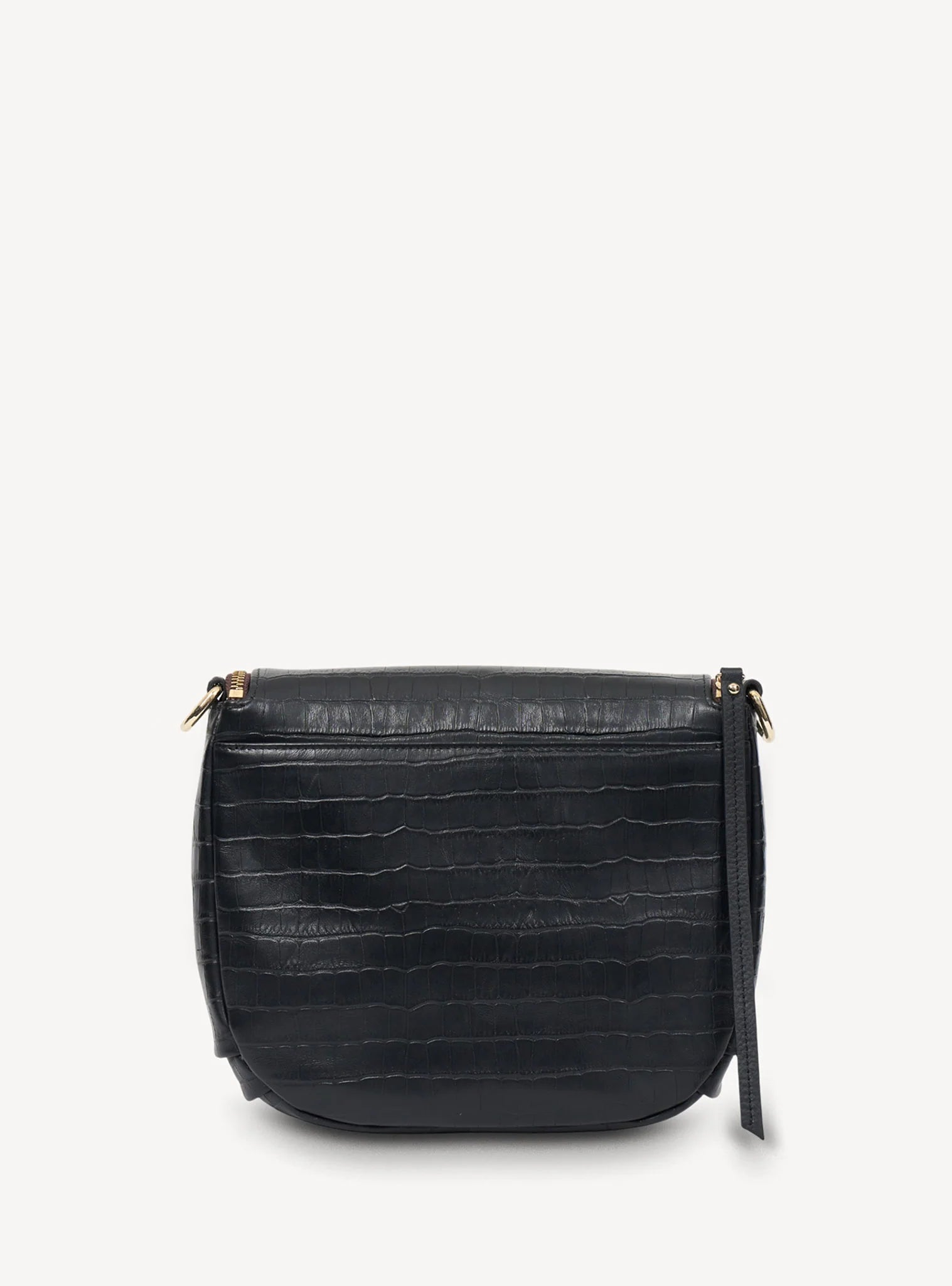 SABEN // Fifi Crossbody BLACK CROC