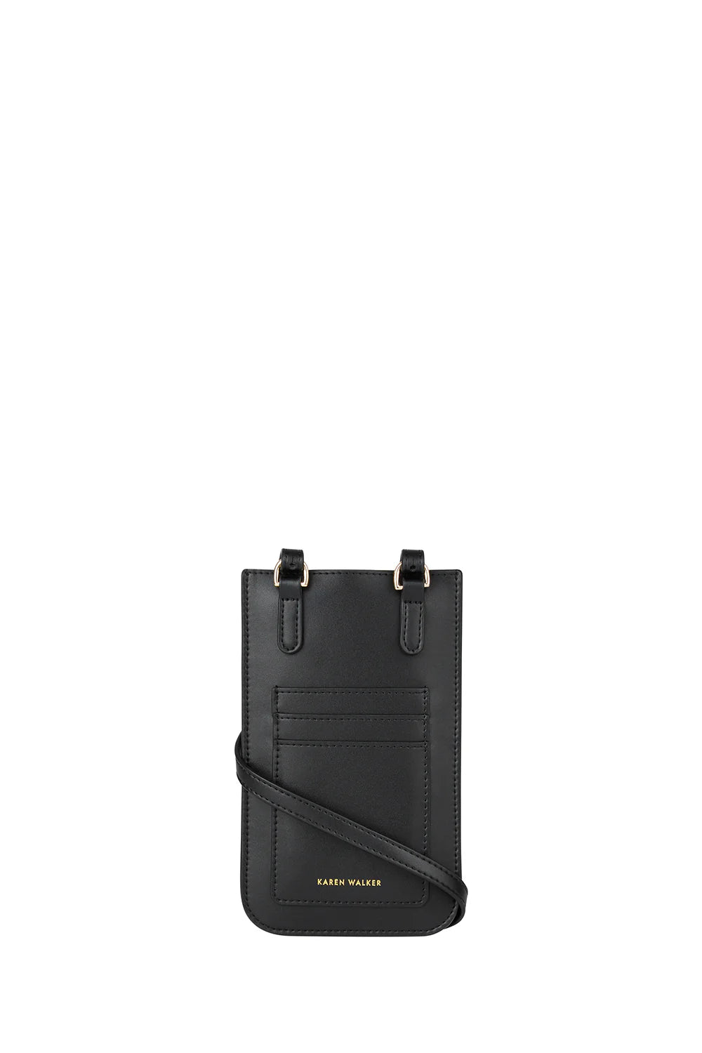 KAREN WALKER // Filigree Phone Pouch BLACK