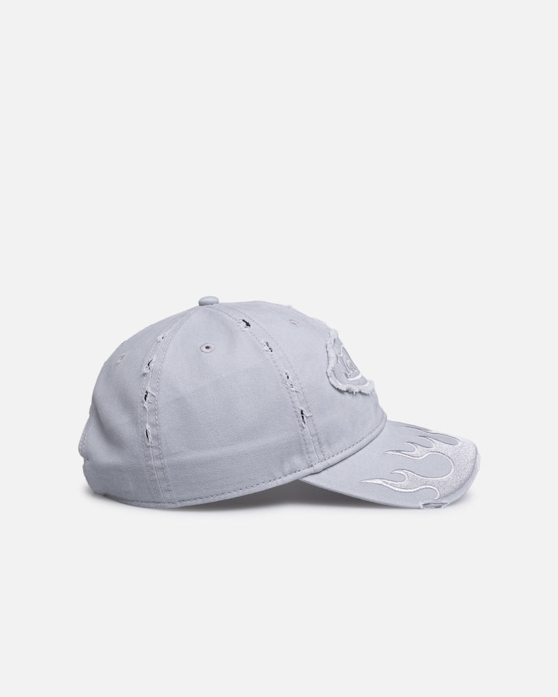 VD Flames Dad Cap LIGHT GREY