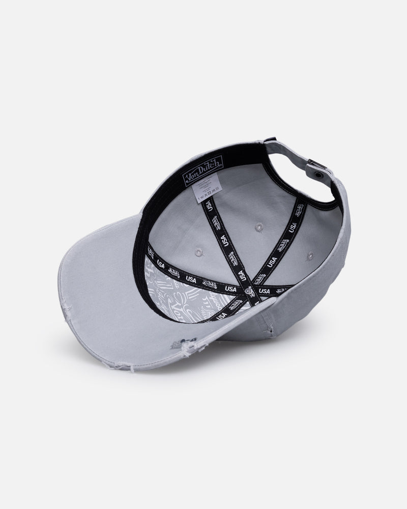 VD Flames Dad Cap LIGHT GREY