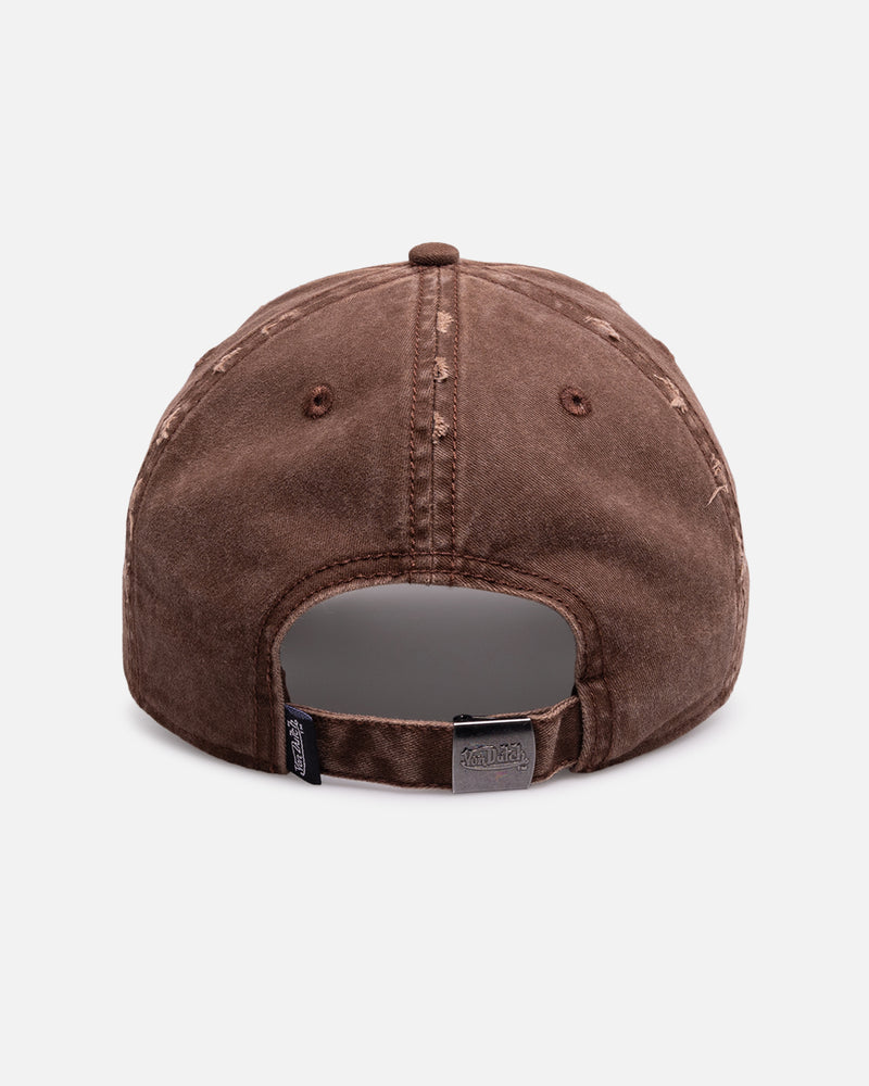 VD Flames Dad Cap BROWN