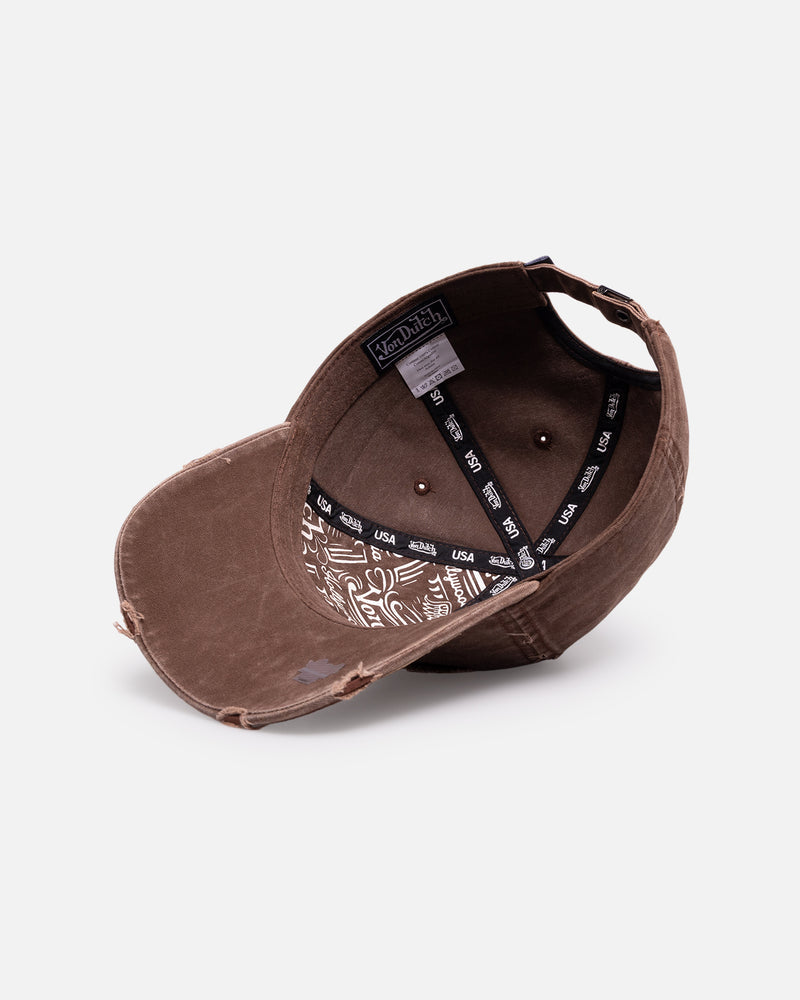 VD Flames Dad Cap BROWN