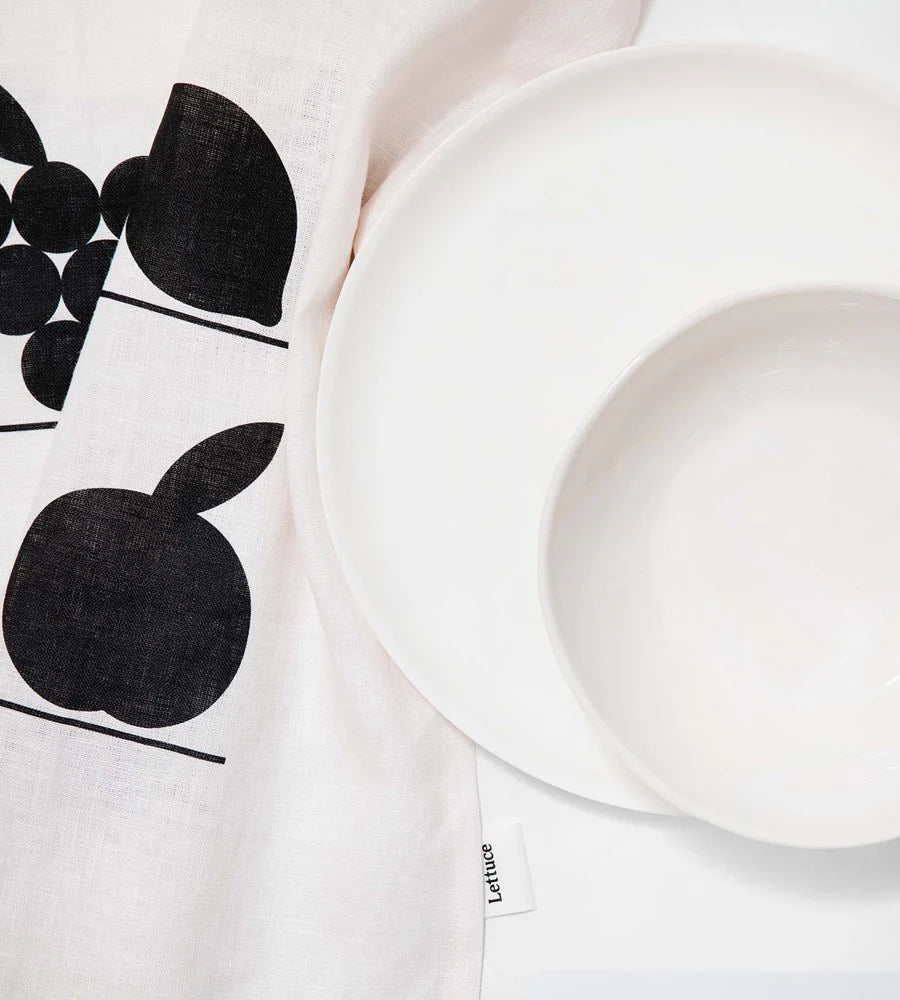 FATHER RABBIT // Tea Towel FRUIT SHELF