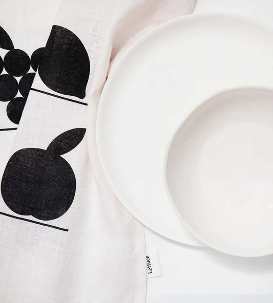 FATHER RABBIT // Tea Towel FRUIT SHELF