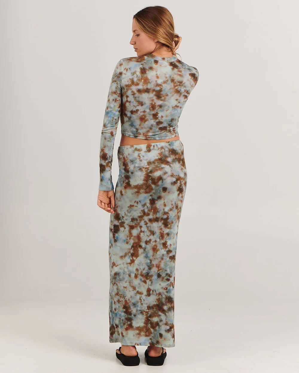 CHARLIE HOLIDAY // Georgie Top EARTH TIE DYE