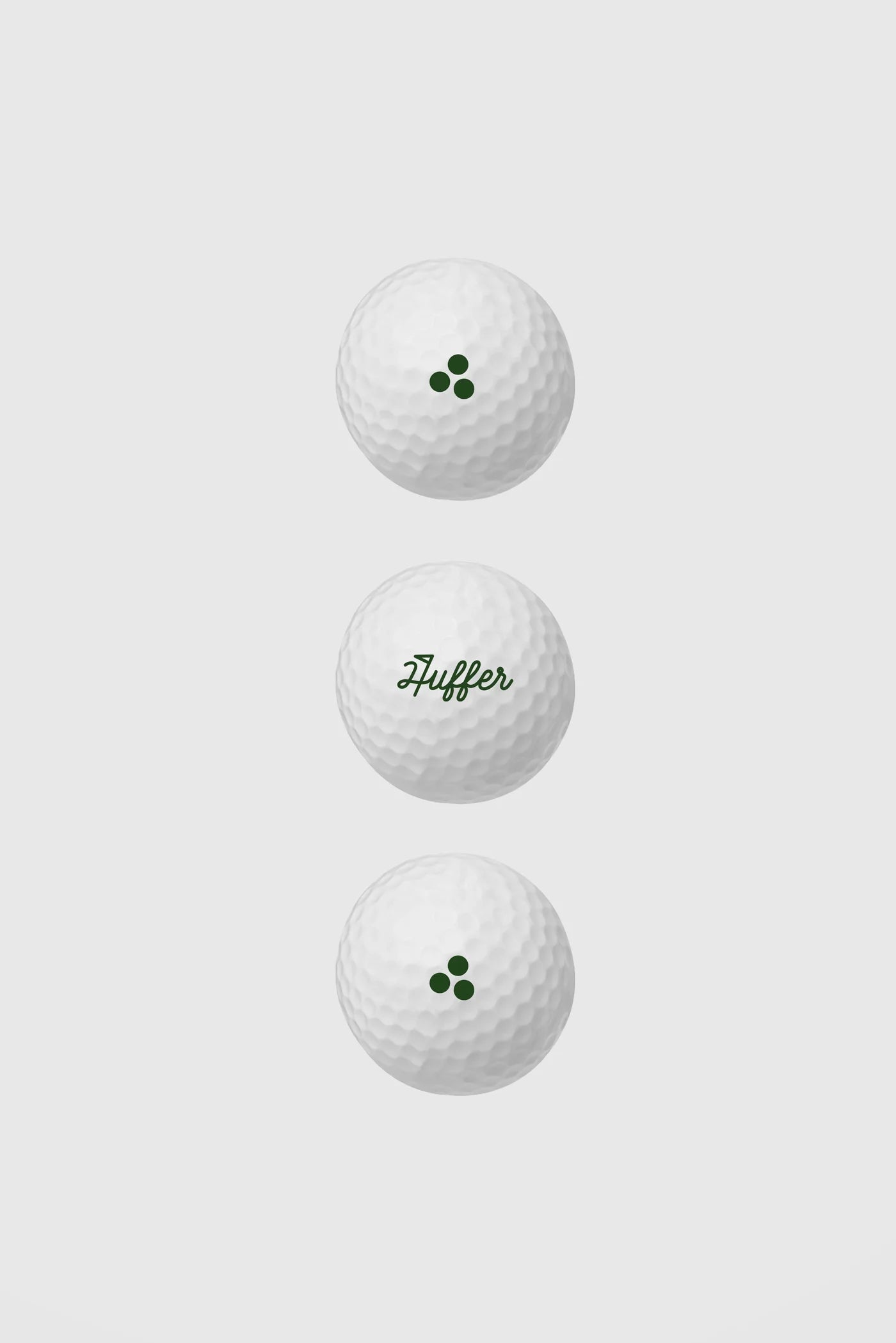 HUFFER GOLF // Golf Balls 3Pack
