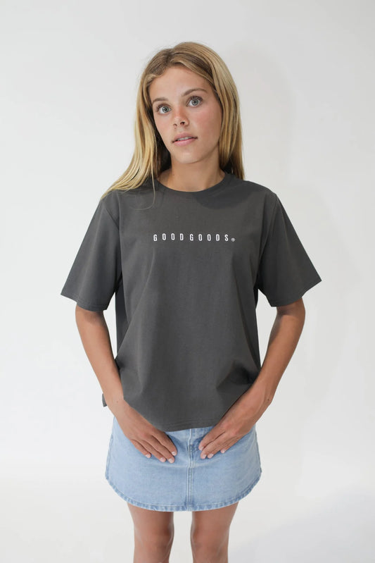 GOOD GOODS // Fia Tee CHARCOAL