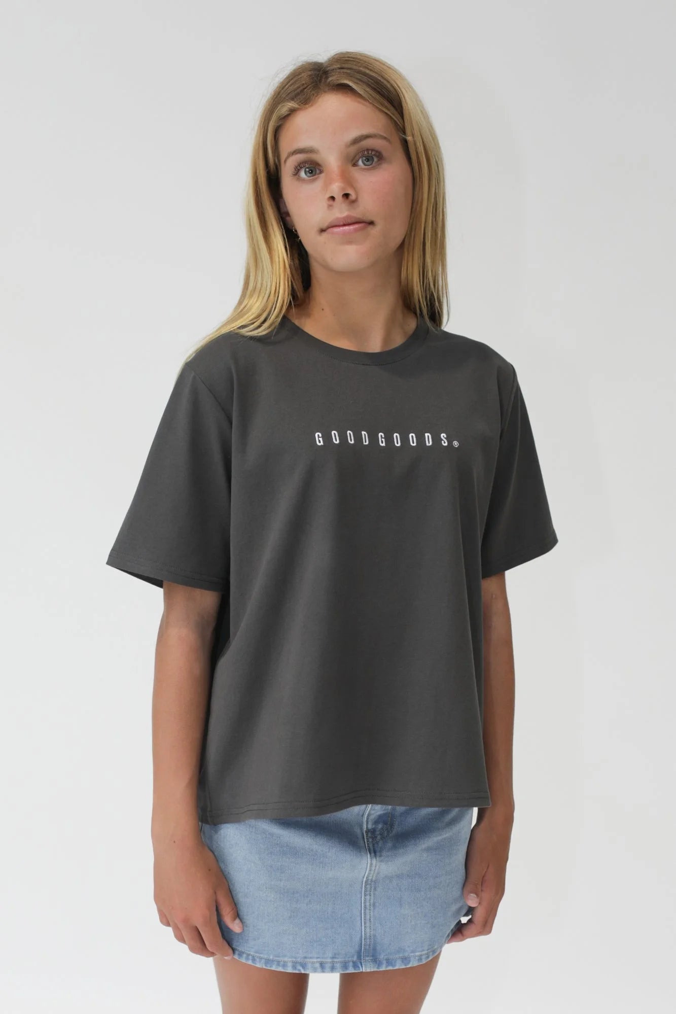 GOOD GOODS // Fia Tee CHARCOAL