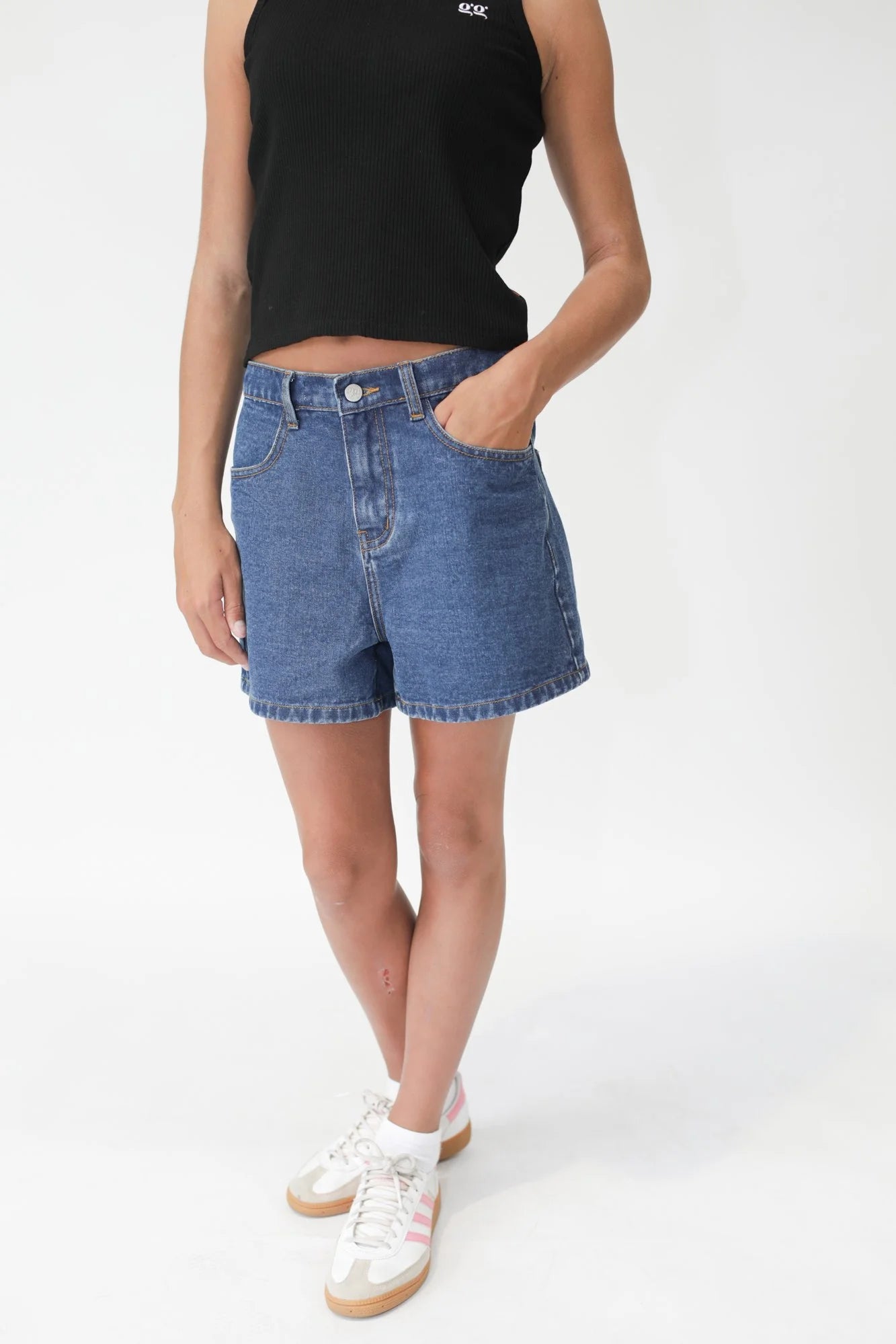 GOOD GOODS // Jai Shorts WASHED INDIGO