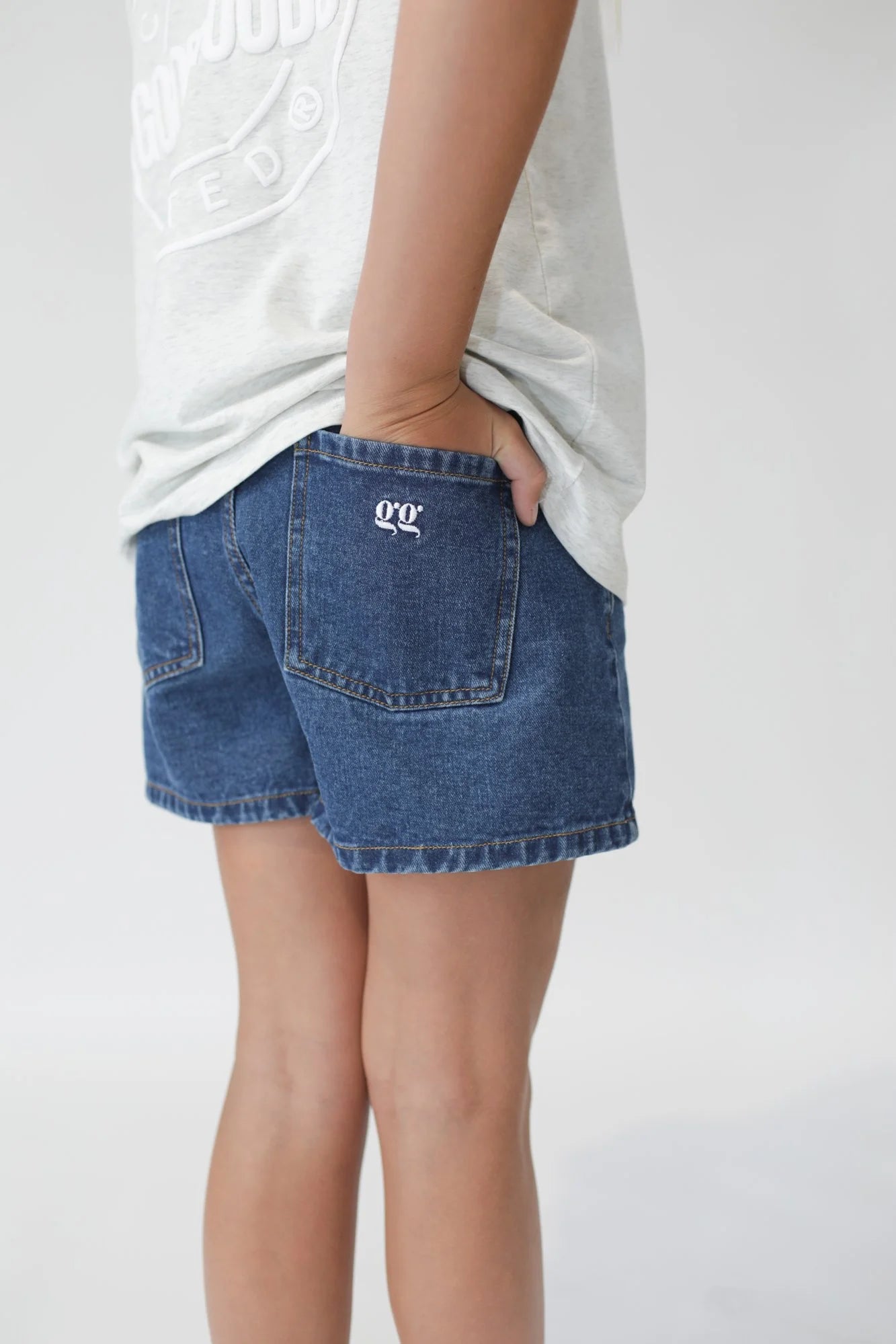 GOOD GOODS // Jai Shorts WASHED INDIGO