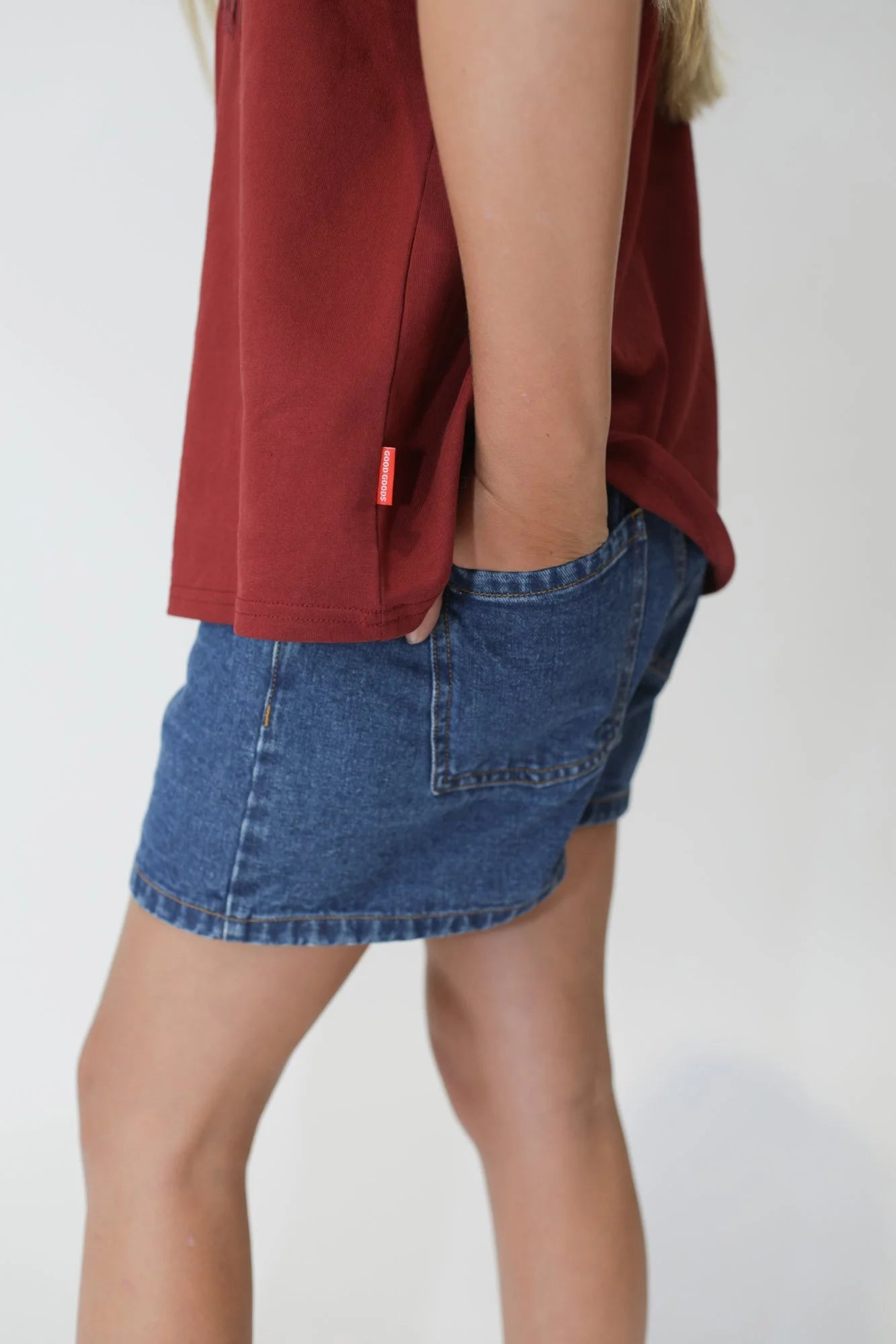 GOOD GOODS // Jai Shorts WASHED INDIGO