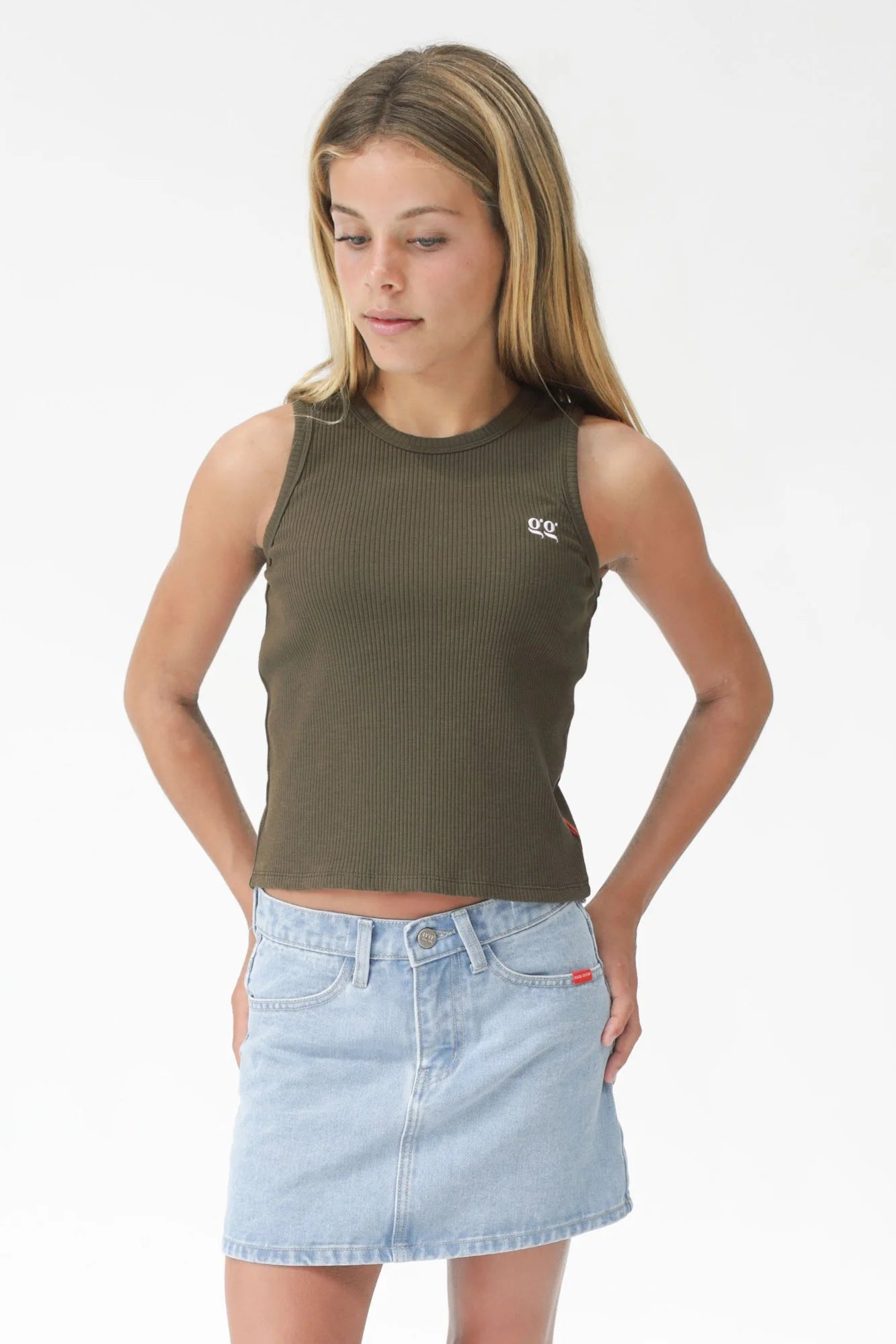 GOOD GOODS // Lucie Tank KHAKI