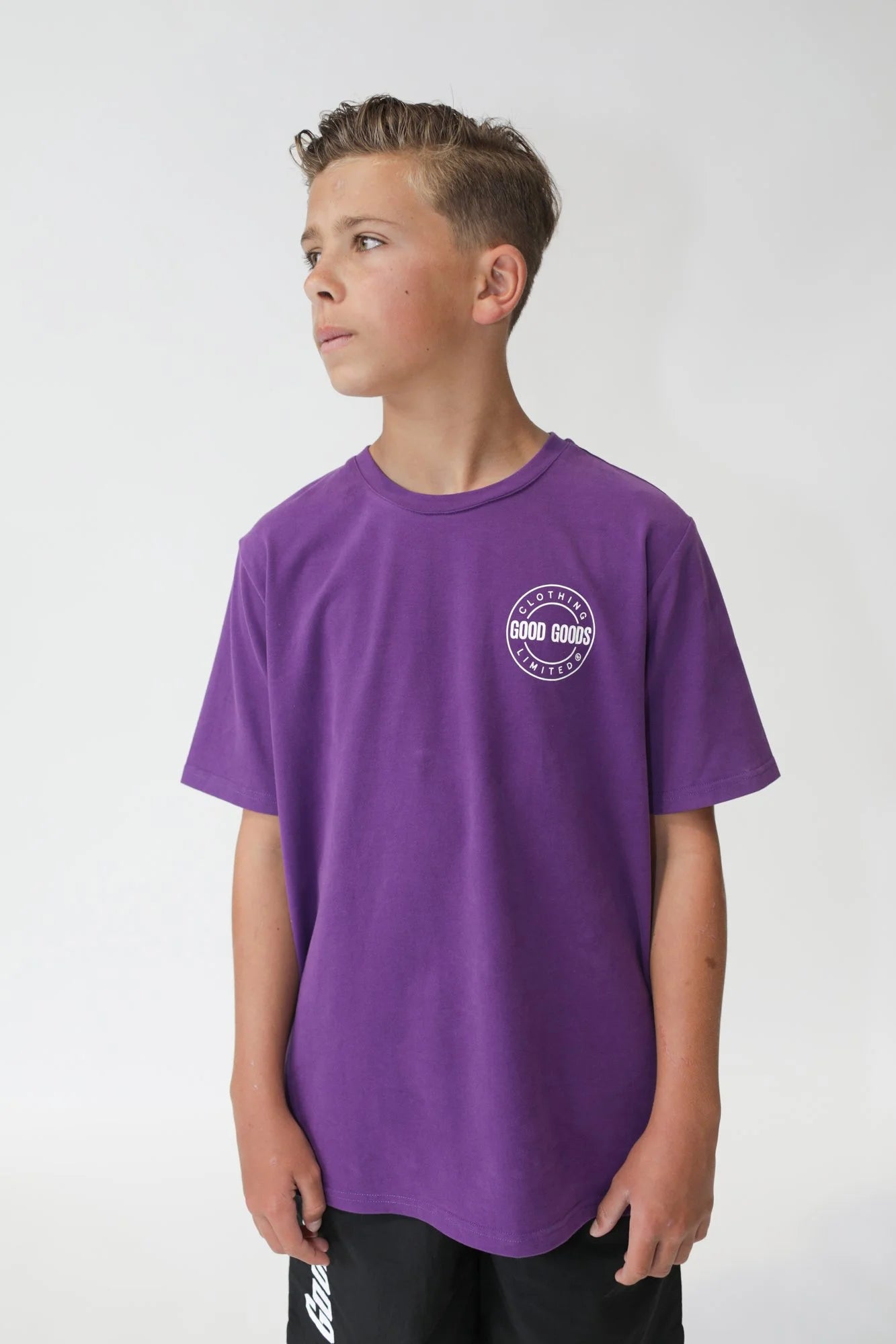 GOOD GOODS // Ready Set Tee PURPLE