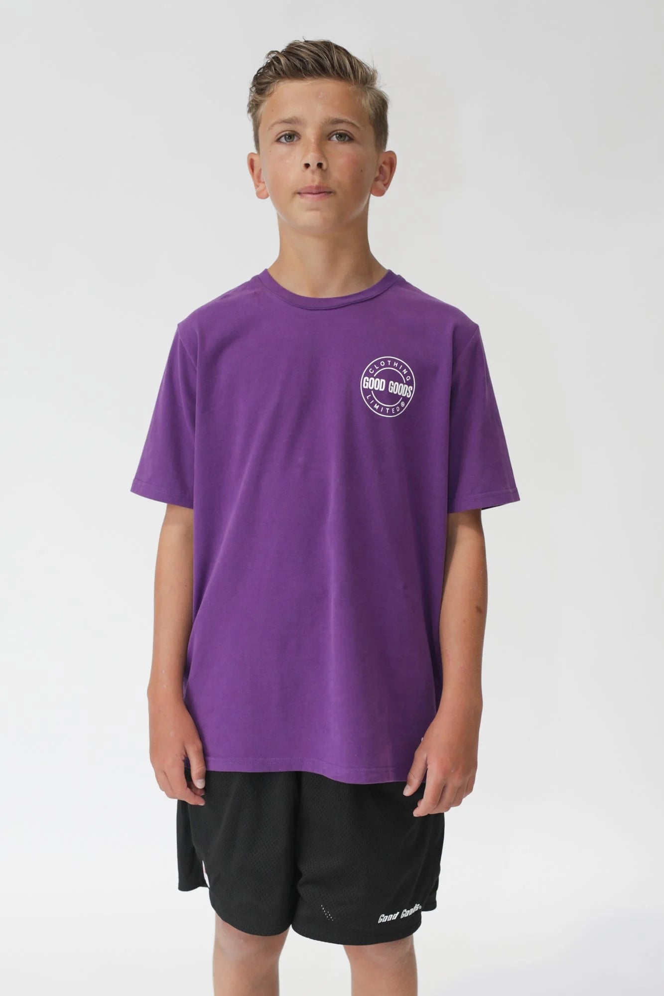 GOOD GOODS // Ready Set Tee PURPLE