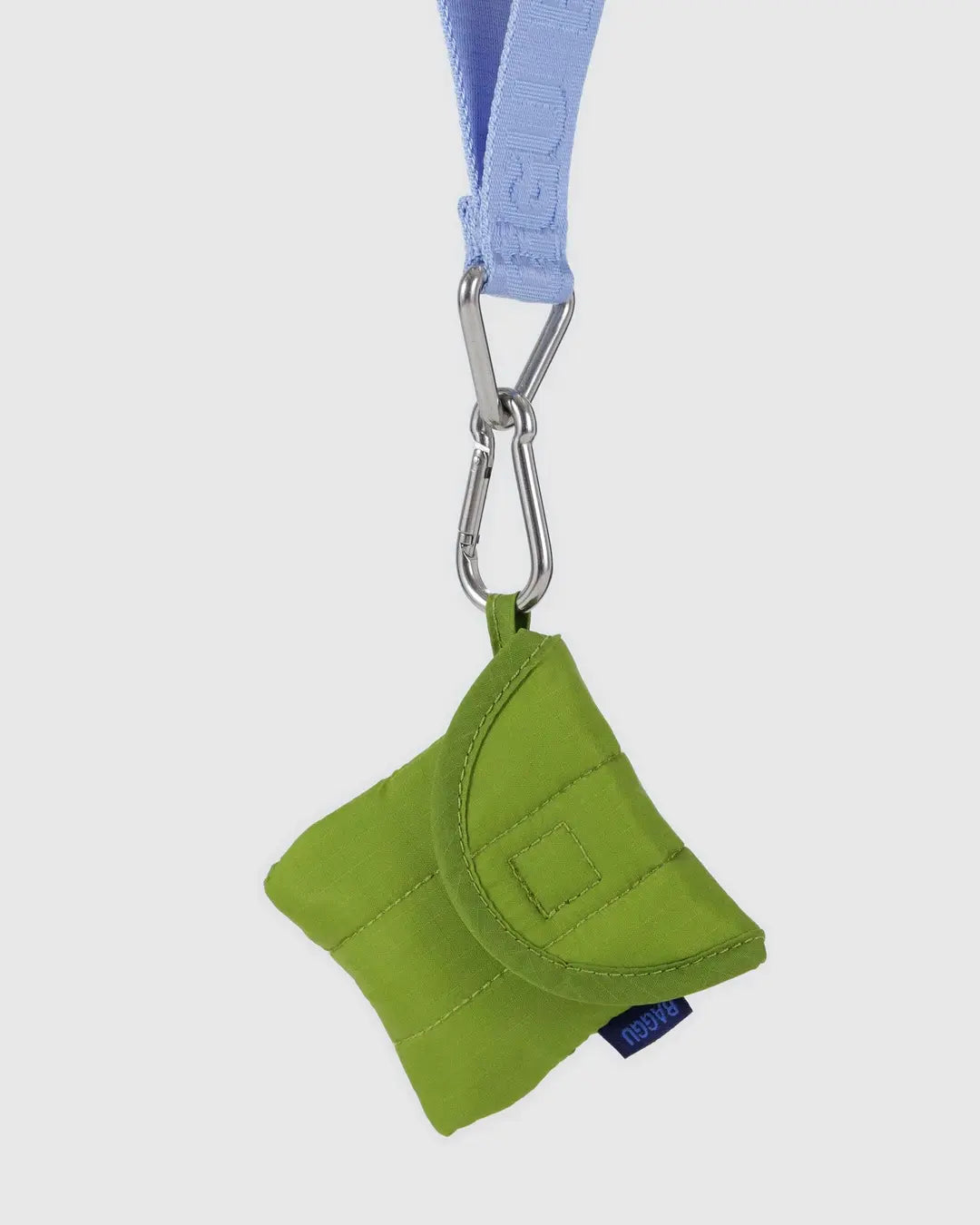 BAGGU // Puffy Earbuds Case GREEN JUICE