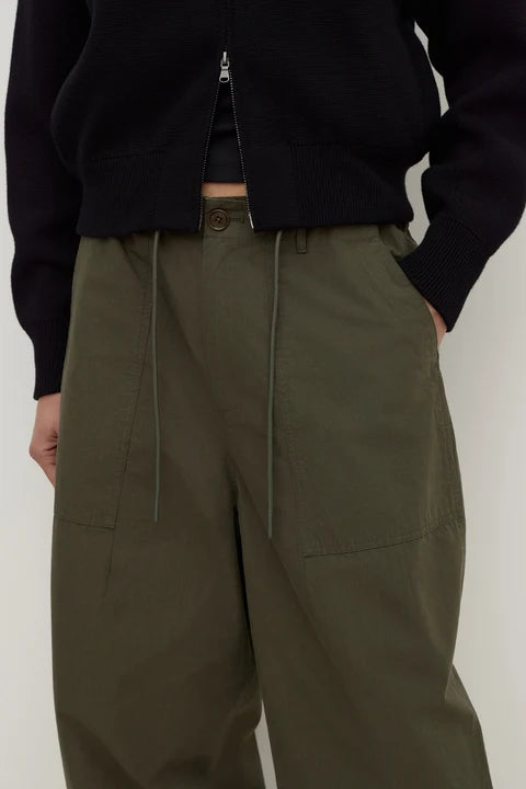 Gigi Utility Pant DARK MILITARY