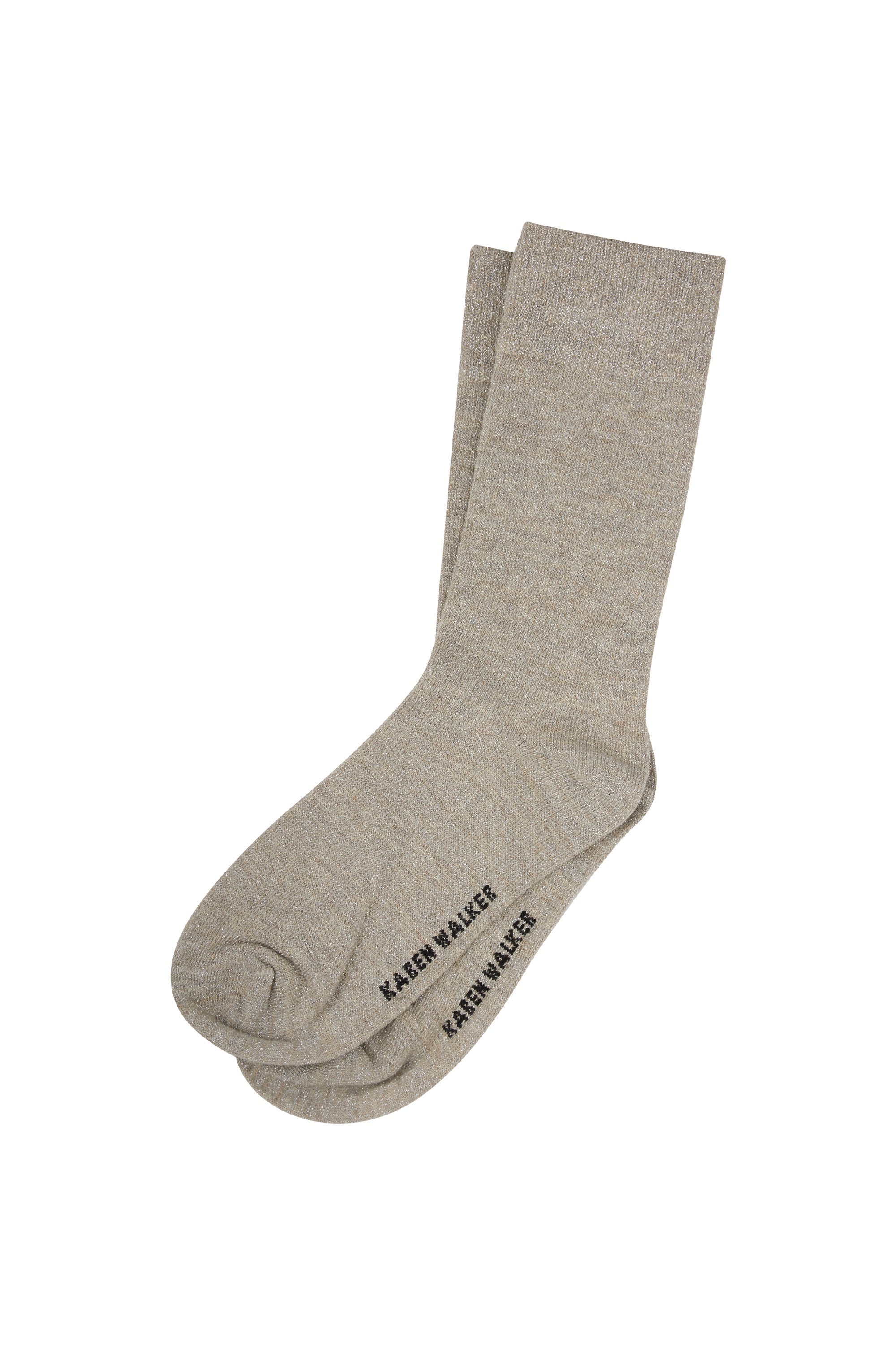 Glitter Socks 2 Pack NATURAL/SILVER/BLACK