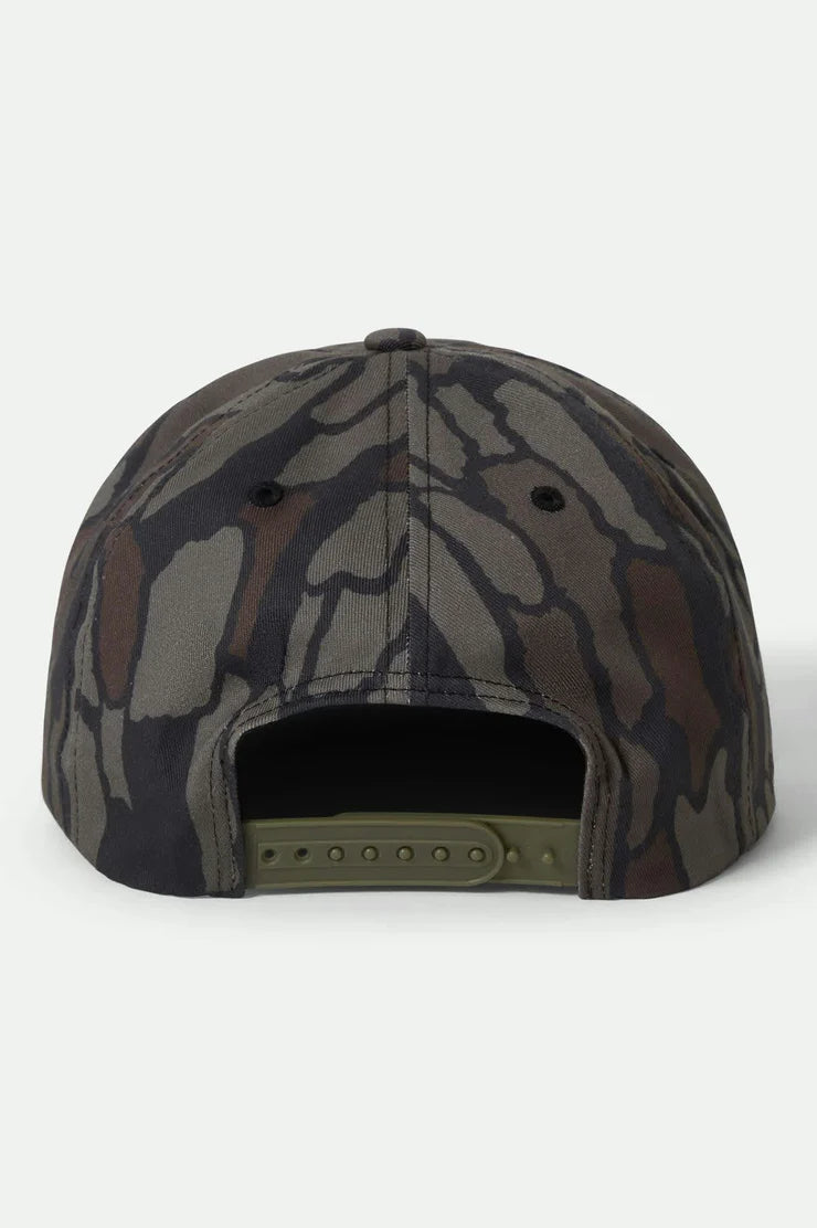 BRIXTON // Grade HP Snapback BARK CAMO