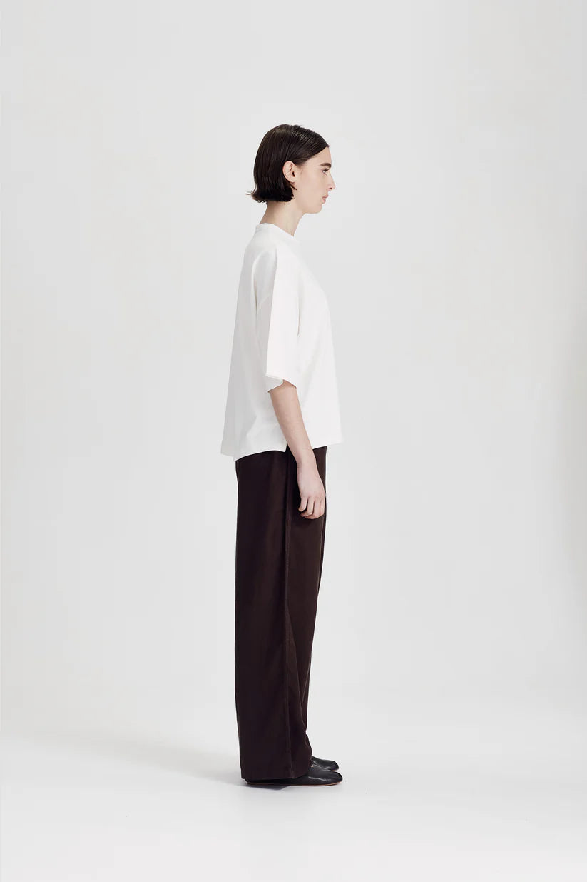 COMMONERS // Heavy Boxy Tee WHITE