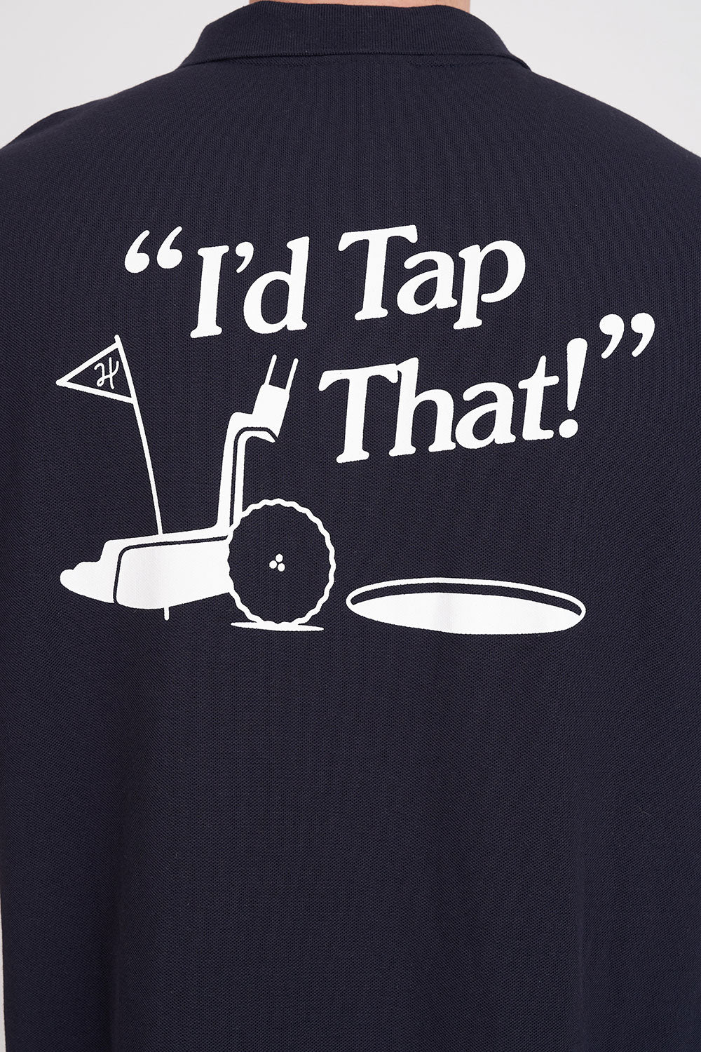 HUFFER GOLF // Par Polo Tap That NAVY