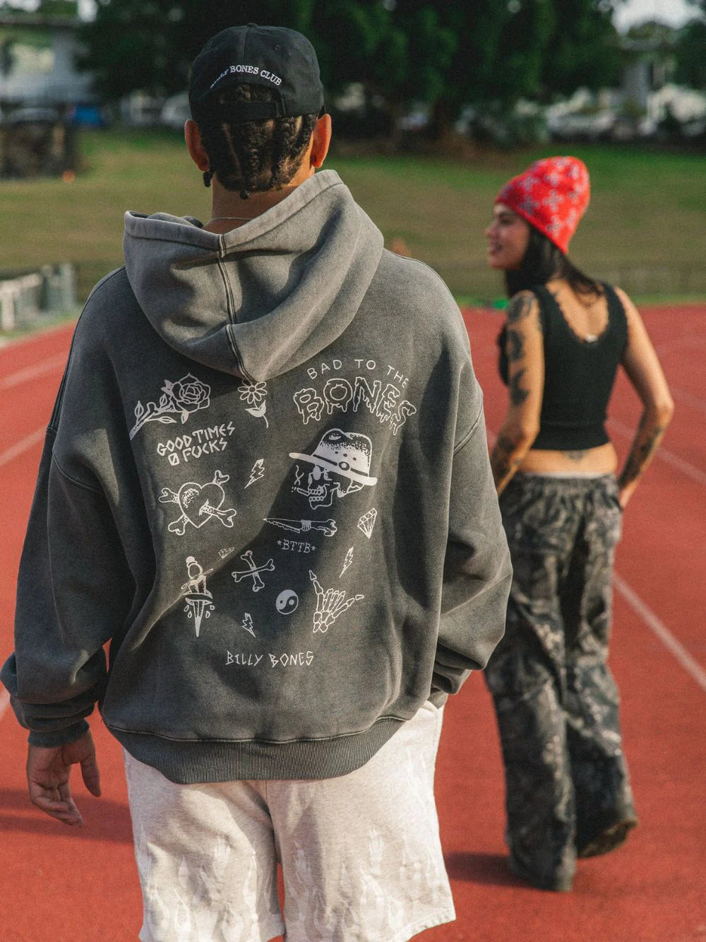 BILLY BONES // Hall Pass Cap BLACK