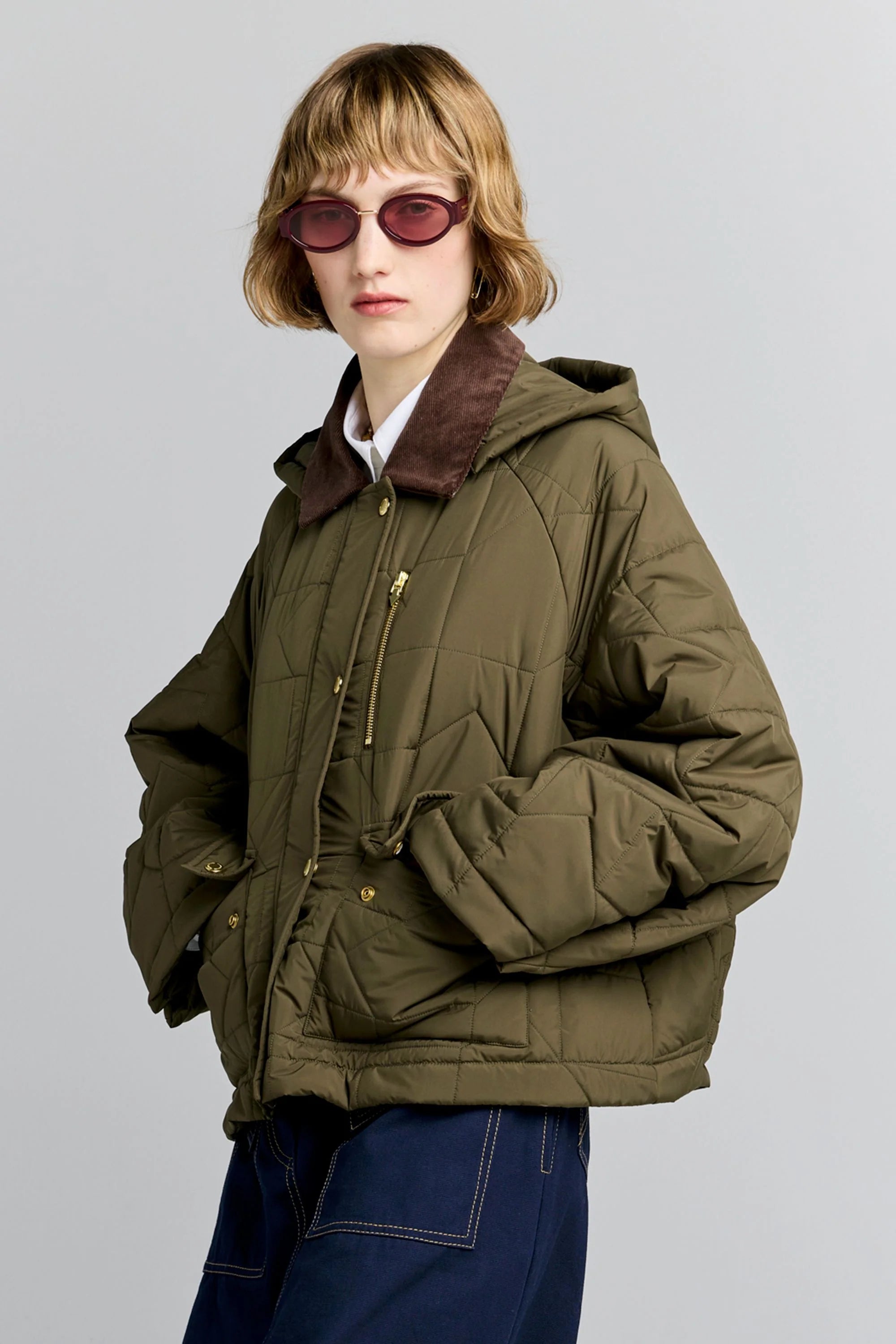 KAREN WALKER // Harvest Jacket DARK OLIVE