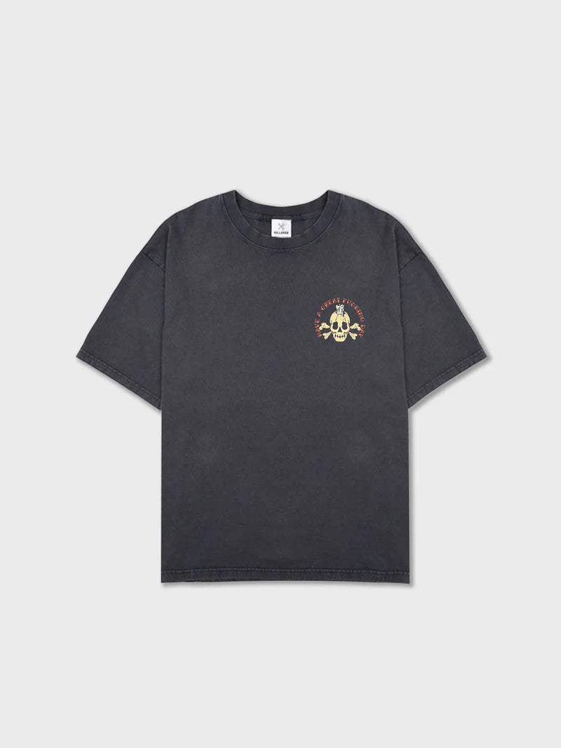 BILLY BONES // Have A Gr8 Day 2.0 Tee WASHED BLACK