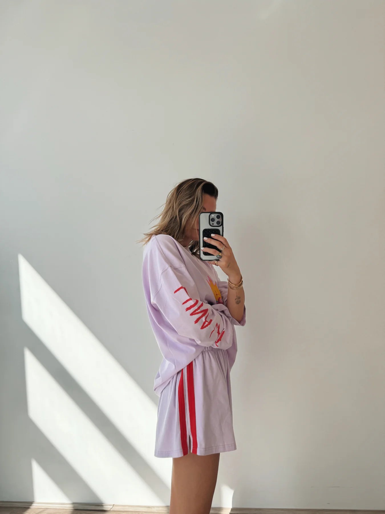 LUNA LANE // Hearts on Fire Shorts