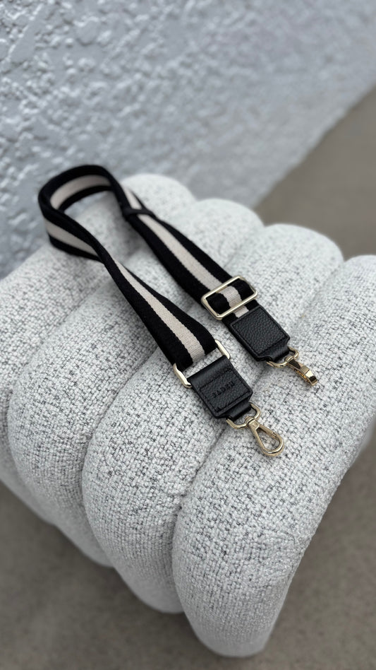 PRE-LOVED // SABEN Black + White Strap