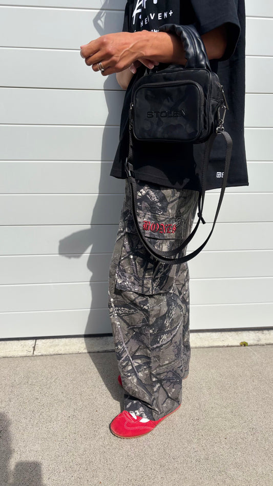 PRE-LOVED // STOLEN Task Force Bag BLACK CAMO