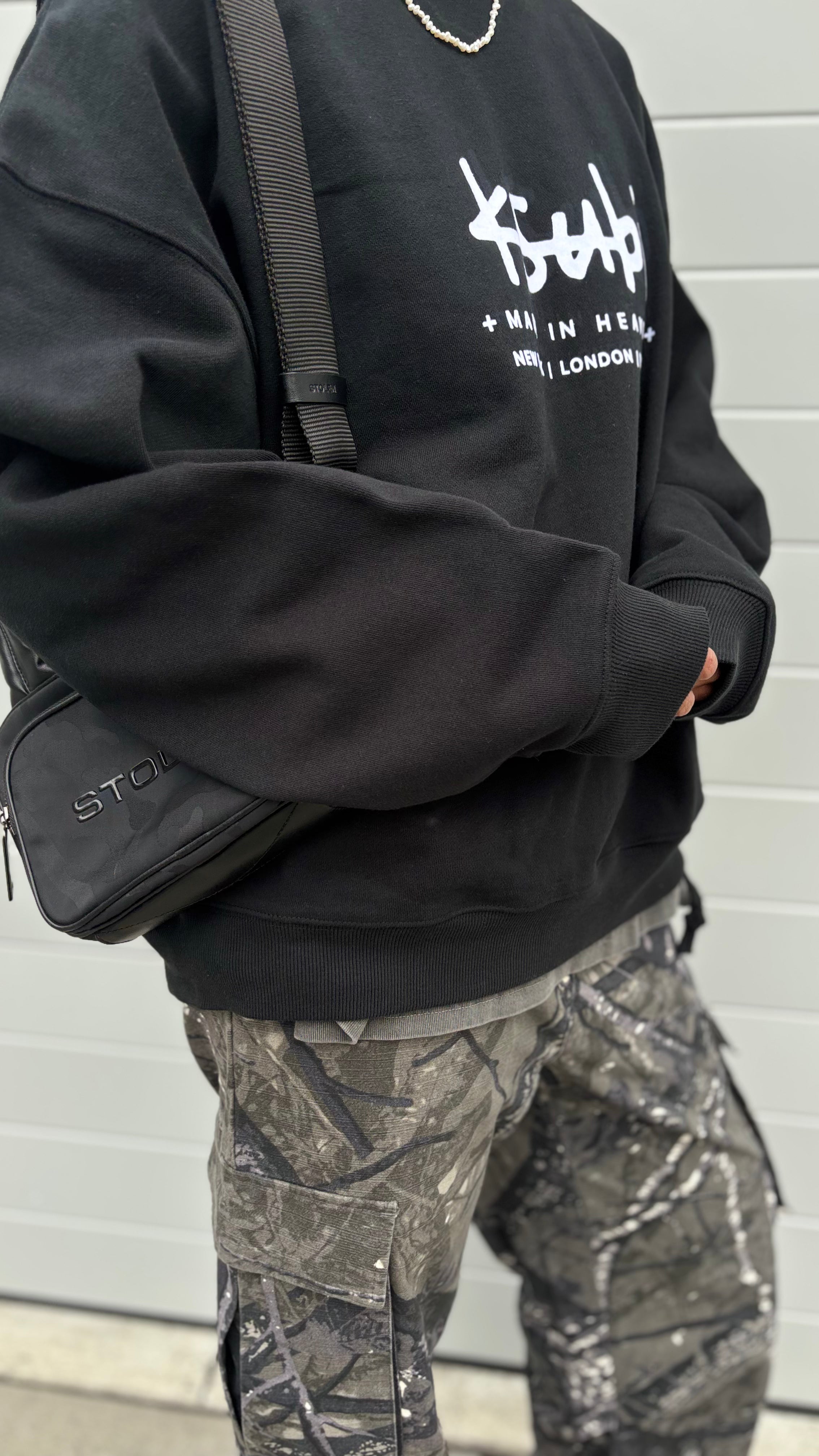 KSUBI // Plated Ekcess Crew JET BLACK