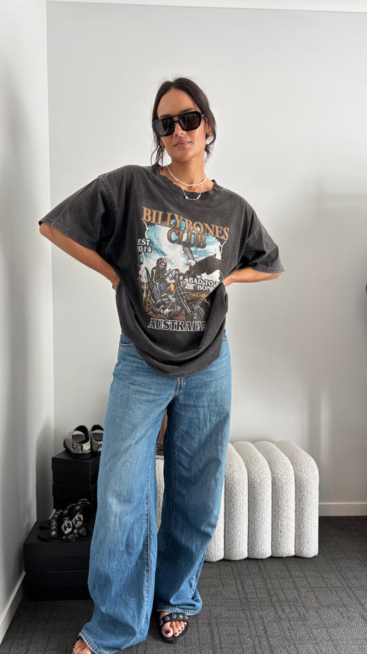 PRE-LOVED // BILLY BONES CLUB Bad to the Bones Tee VINTAGE