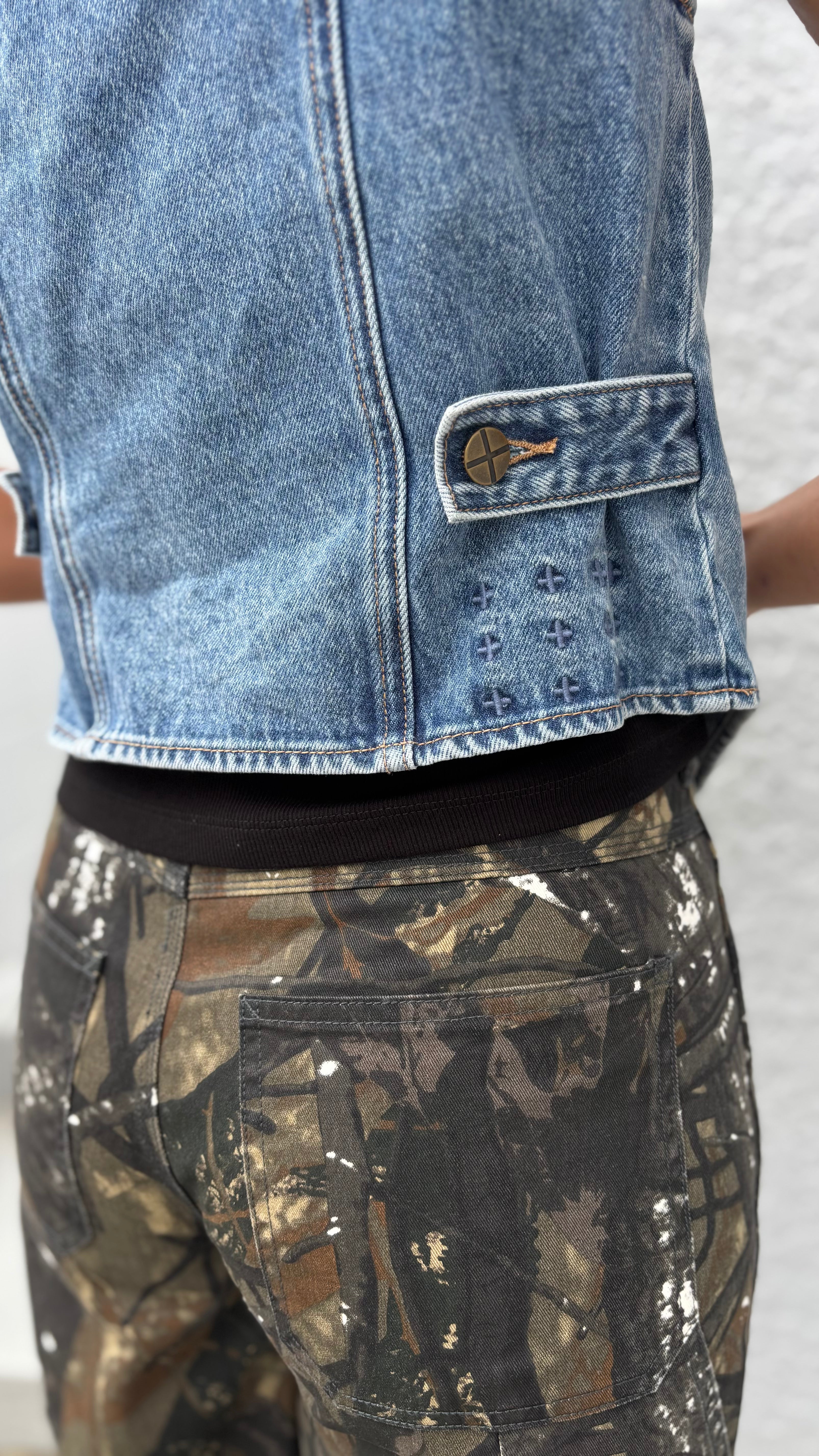 PRE-LOVED // KSUBI Denim Vest