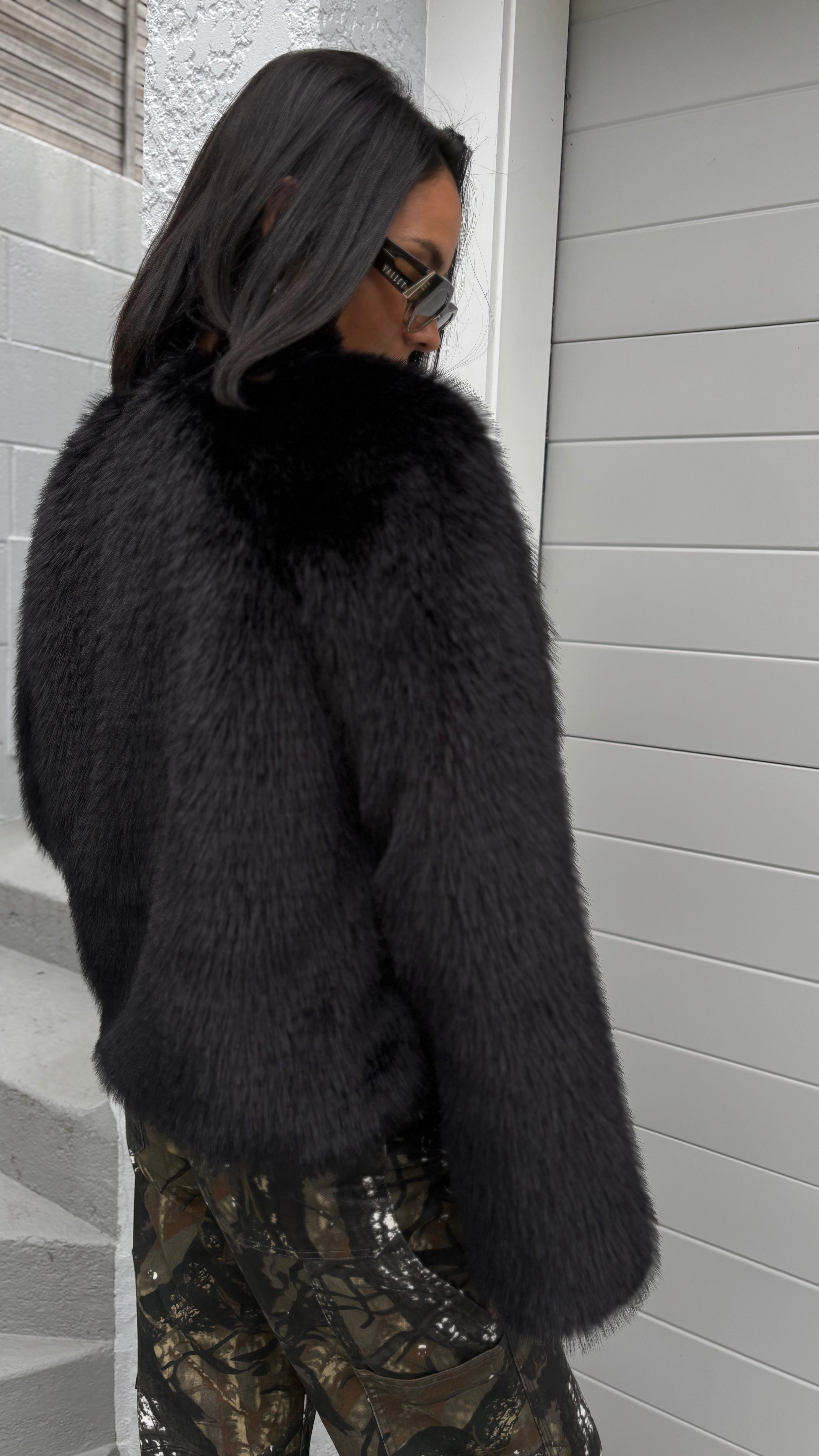 PRE-LOVED // BLAK Faux Fur Jacket