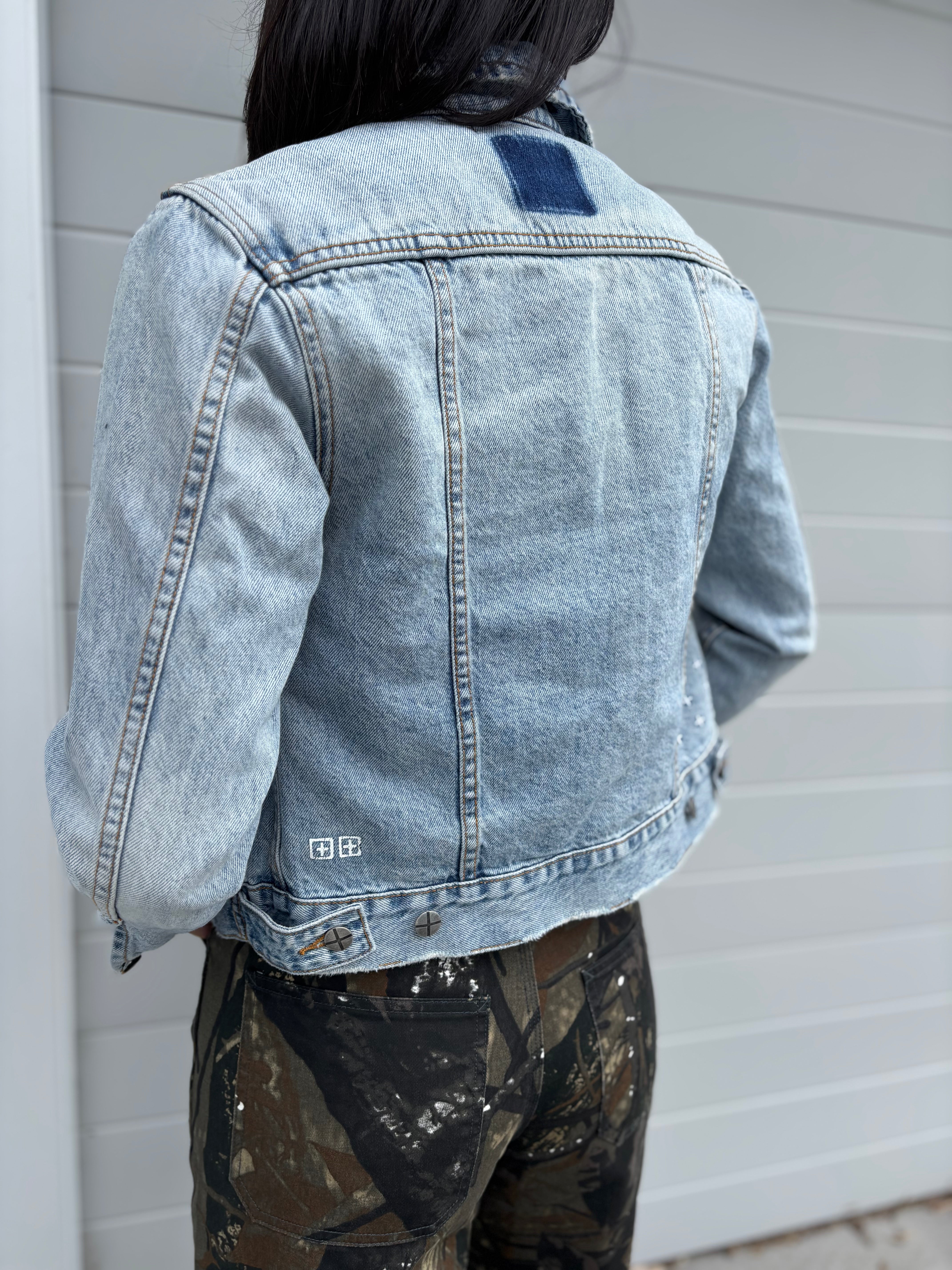 PRE-LOVED // KSUBI Denim Crop Jacket