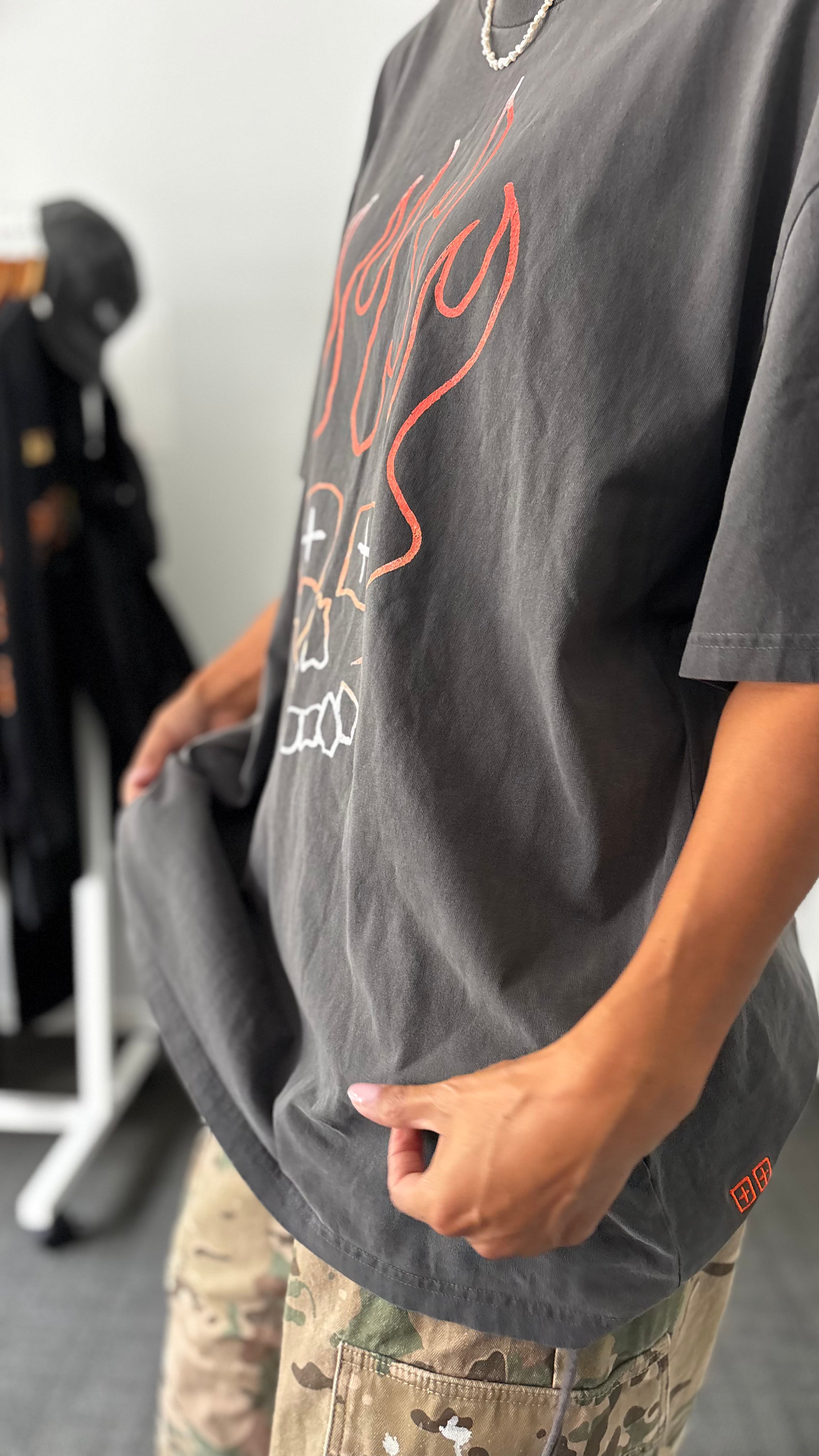 PRE-LOVED // KSUBI Skull Biggie Tee