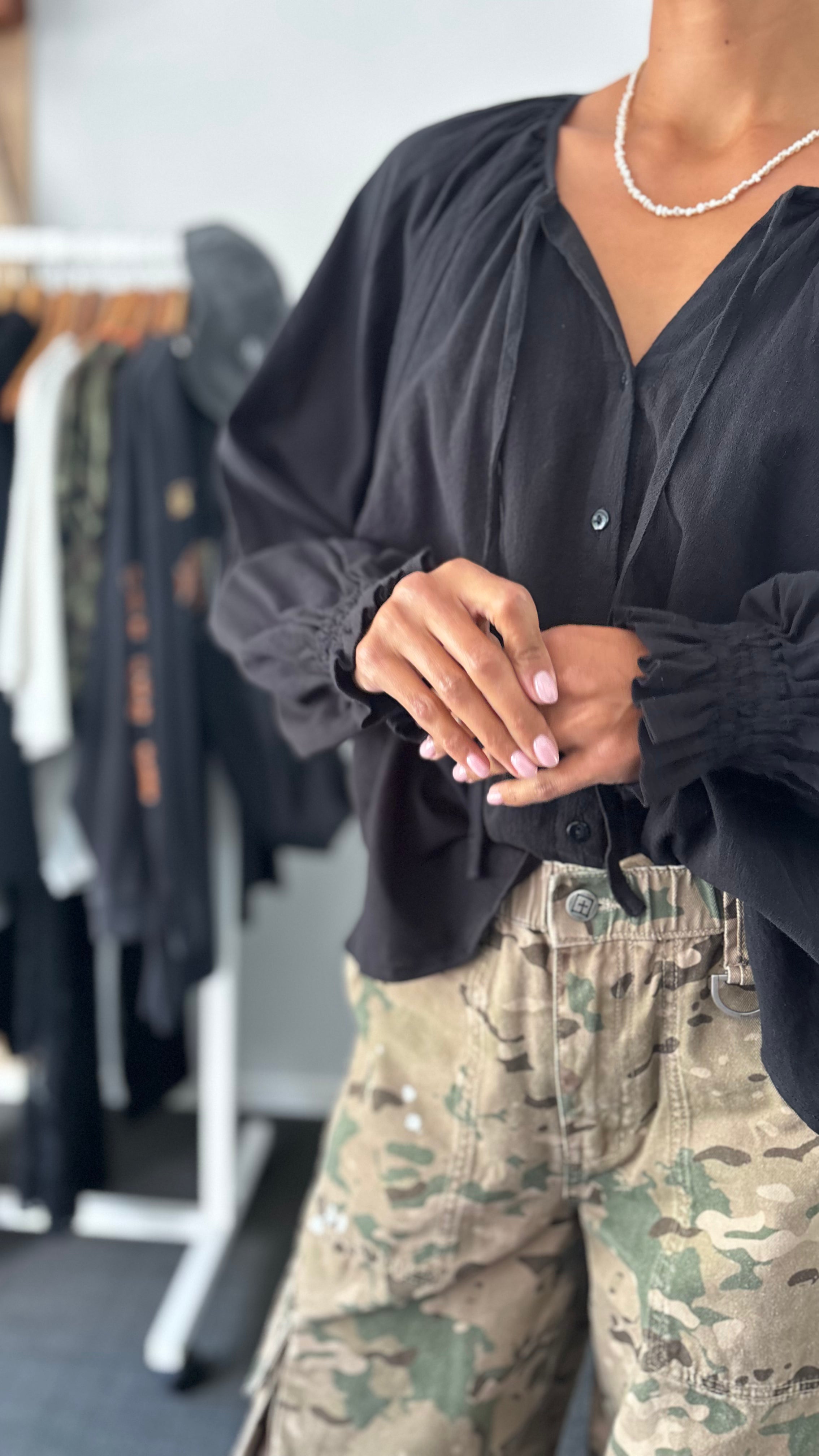 PRE-LOVED // BLAK Ruthie Blouse