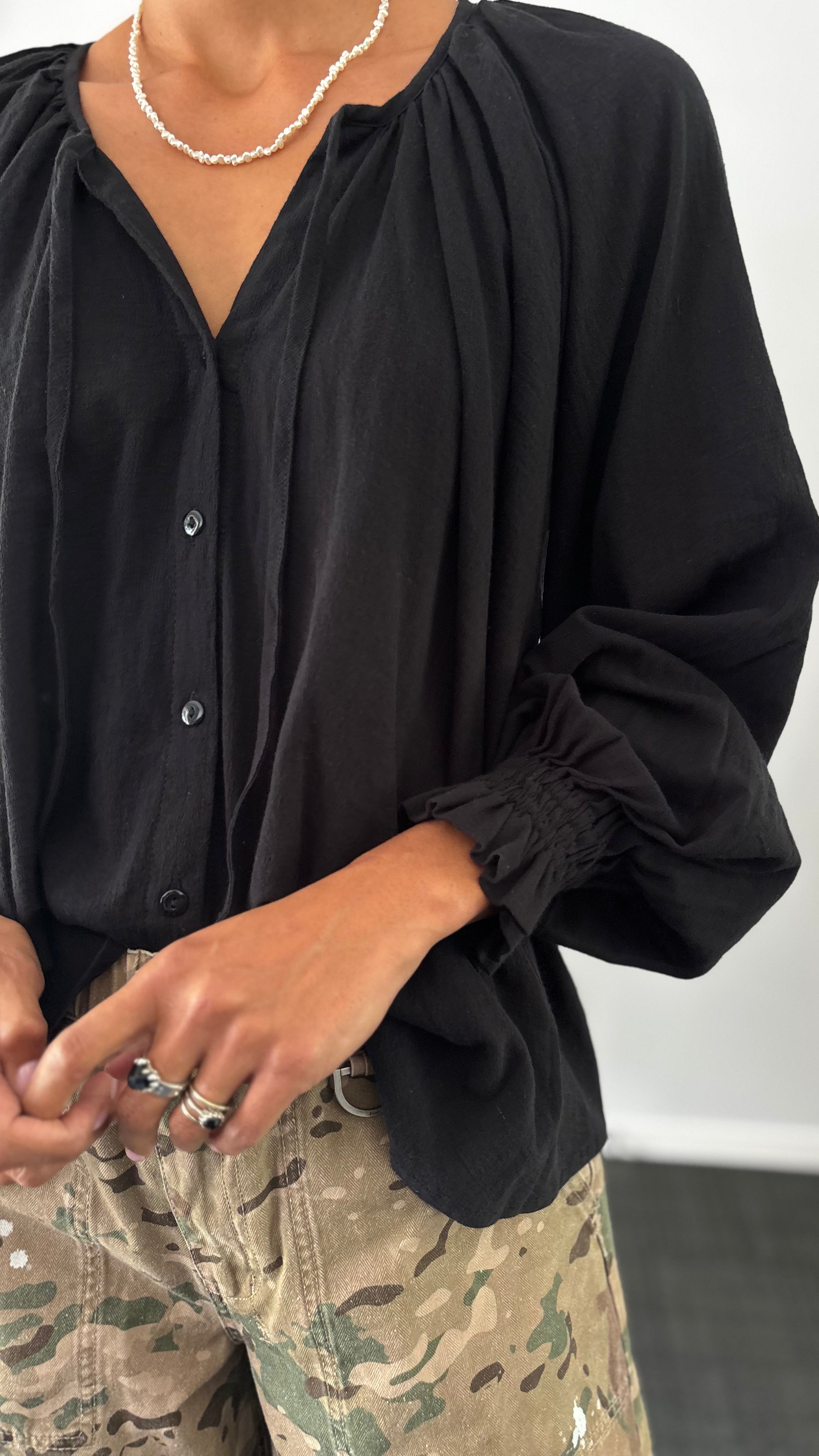 PRE-LOVED // BLAK Ruthie Blouse