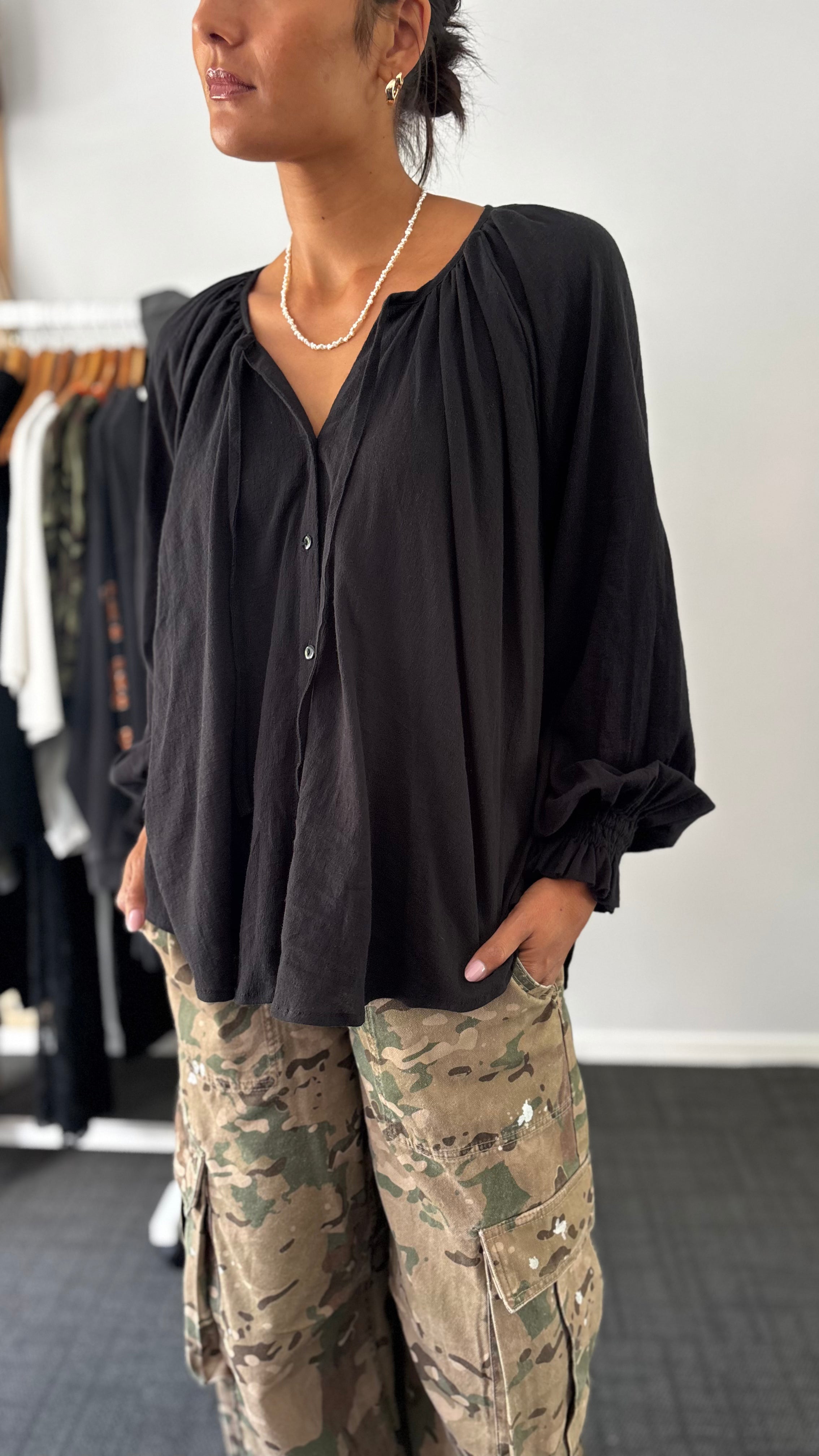 PRE-LOVED // BLAK Ruthie Blouse
