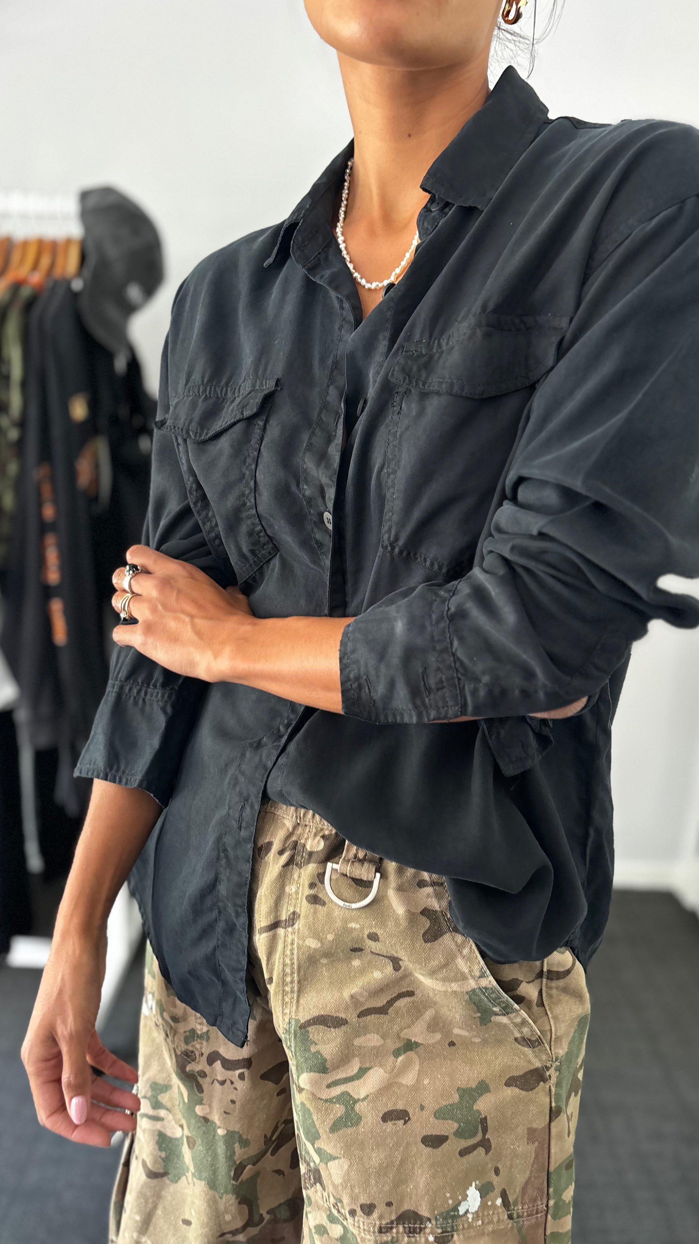 PRE-LOVED // ONE TEASPOON Lyocell Shirt