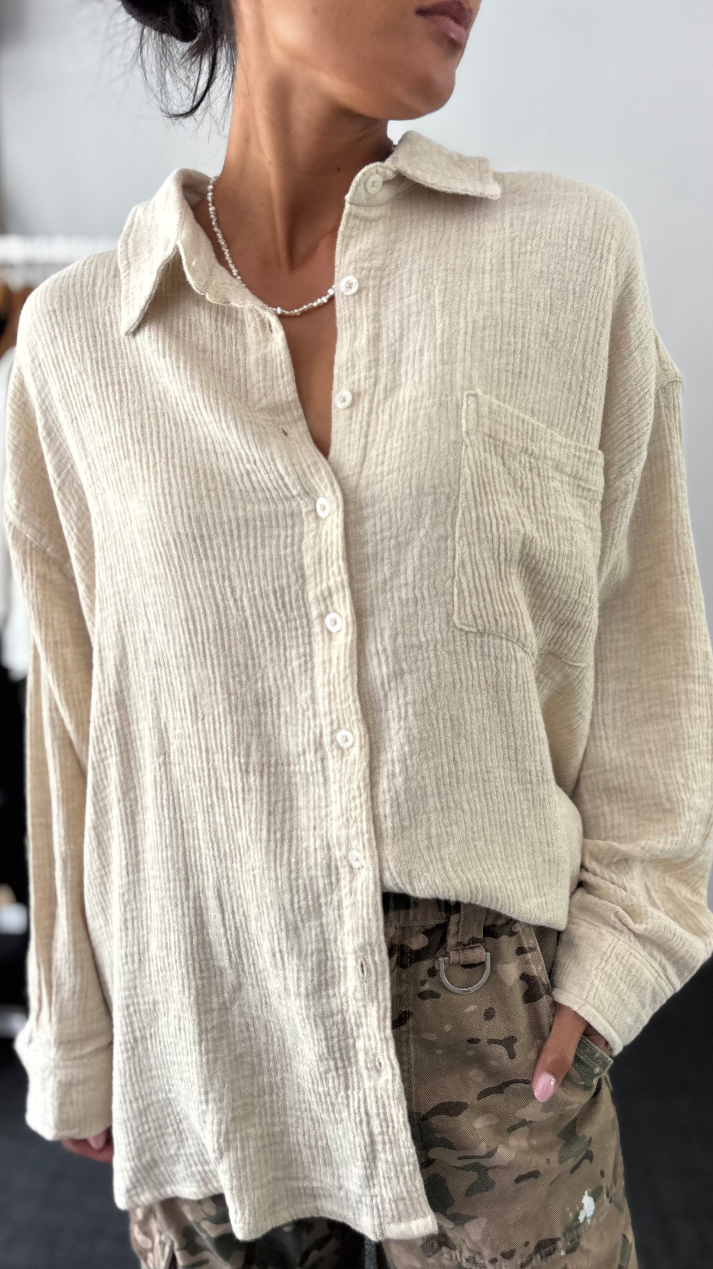 PRE-LOVED // BEIGED Everyday Shirt