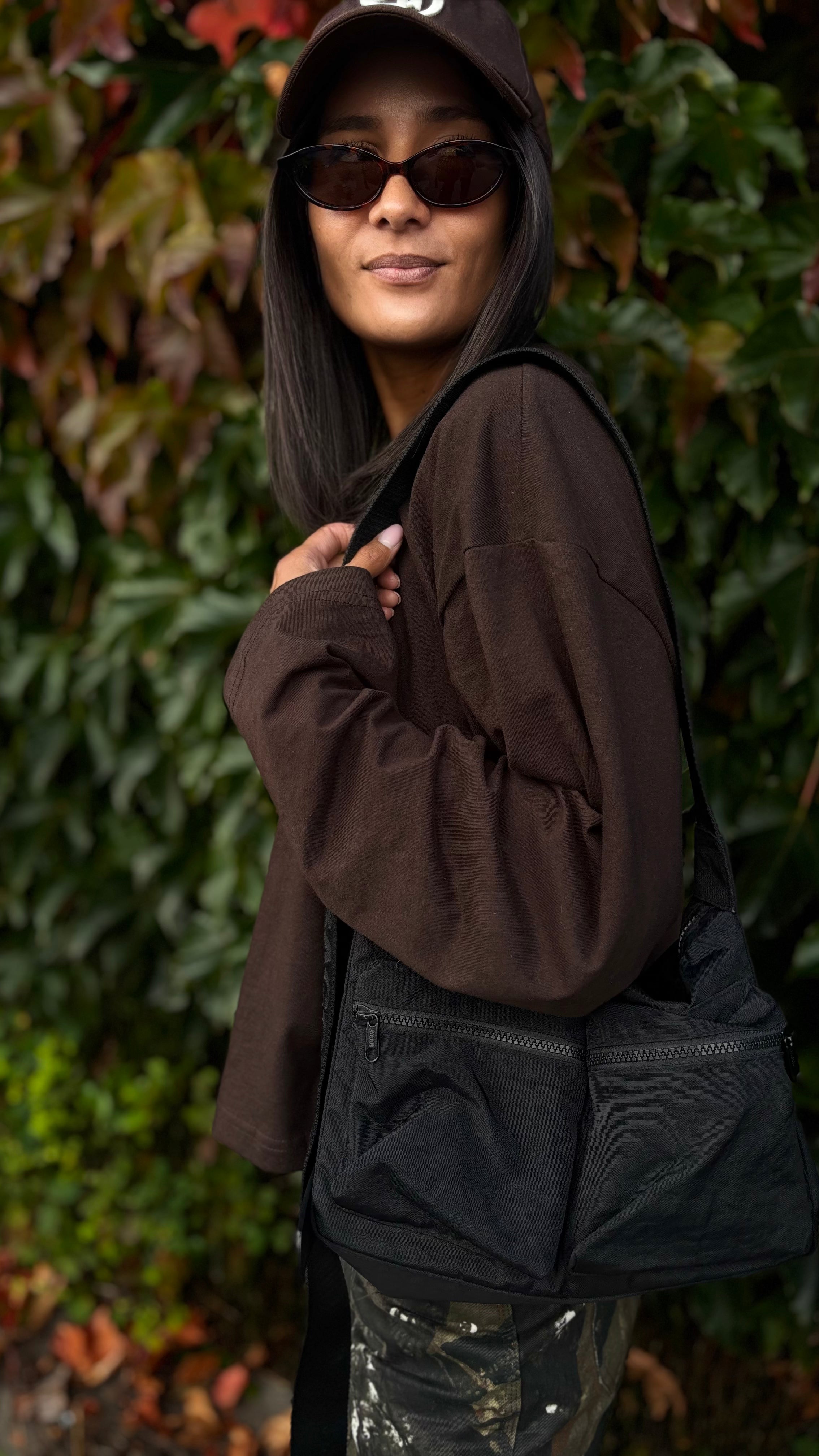 PRE-LOVED // BAGGU Cargo Bag Medium BLACK