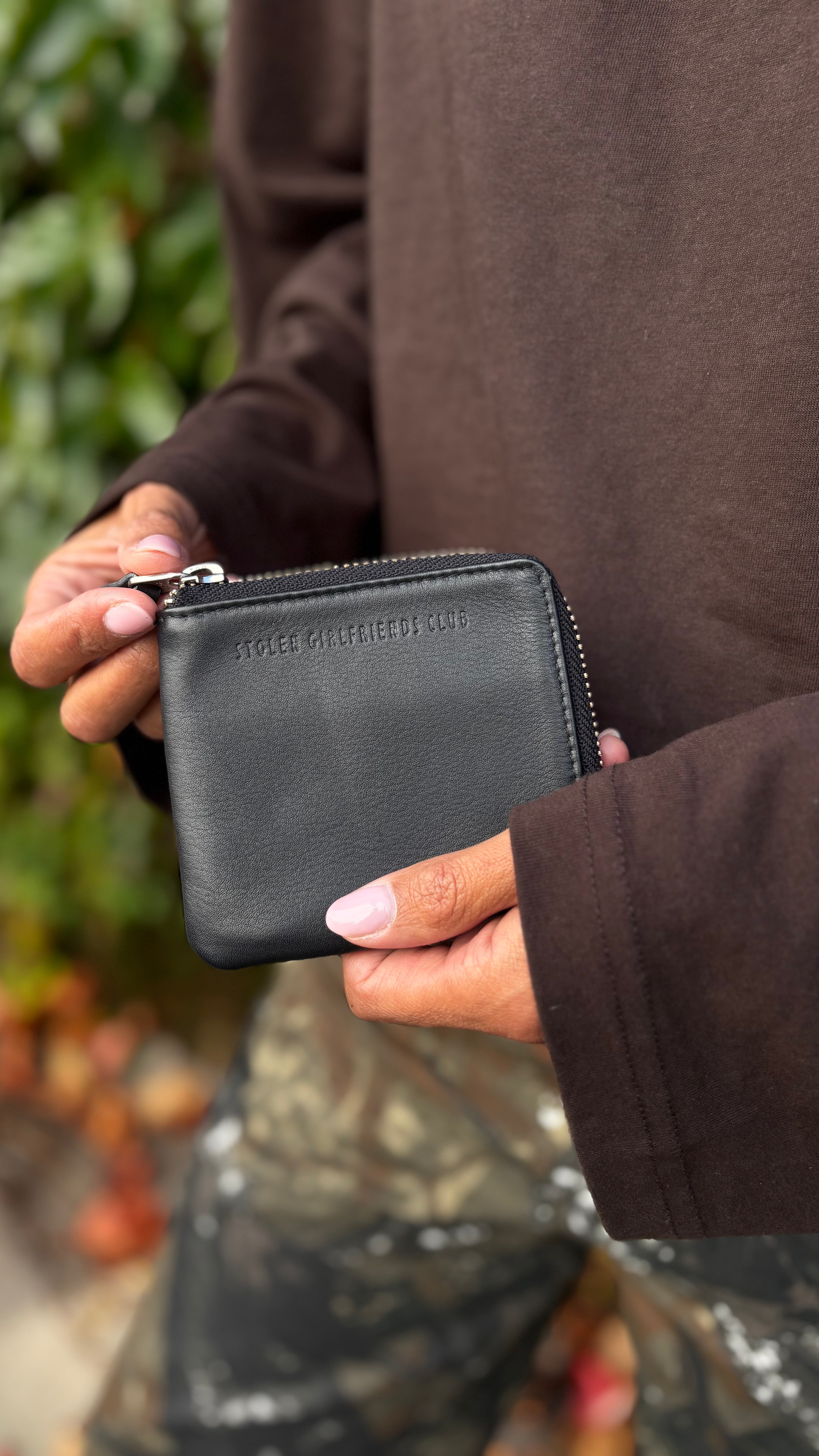 PRE-LOVED // STOLEN Leather Card Wallet